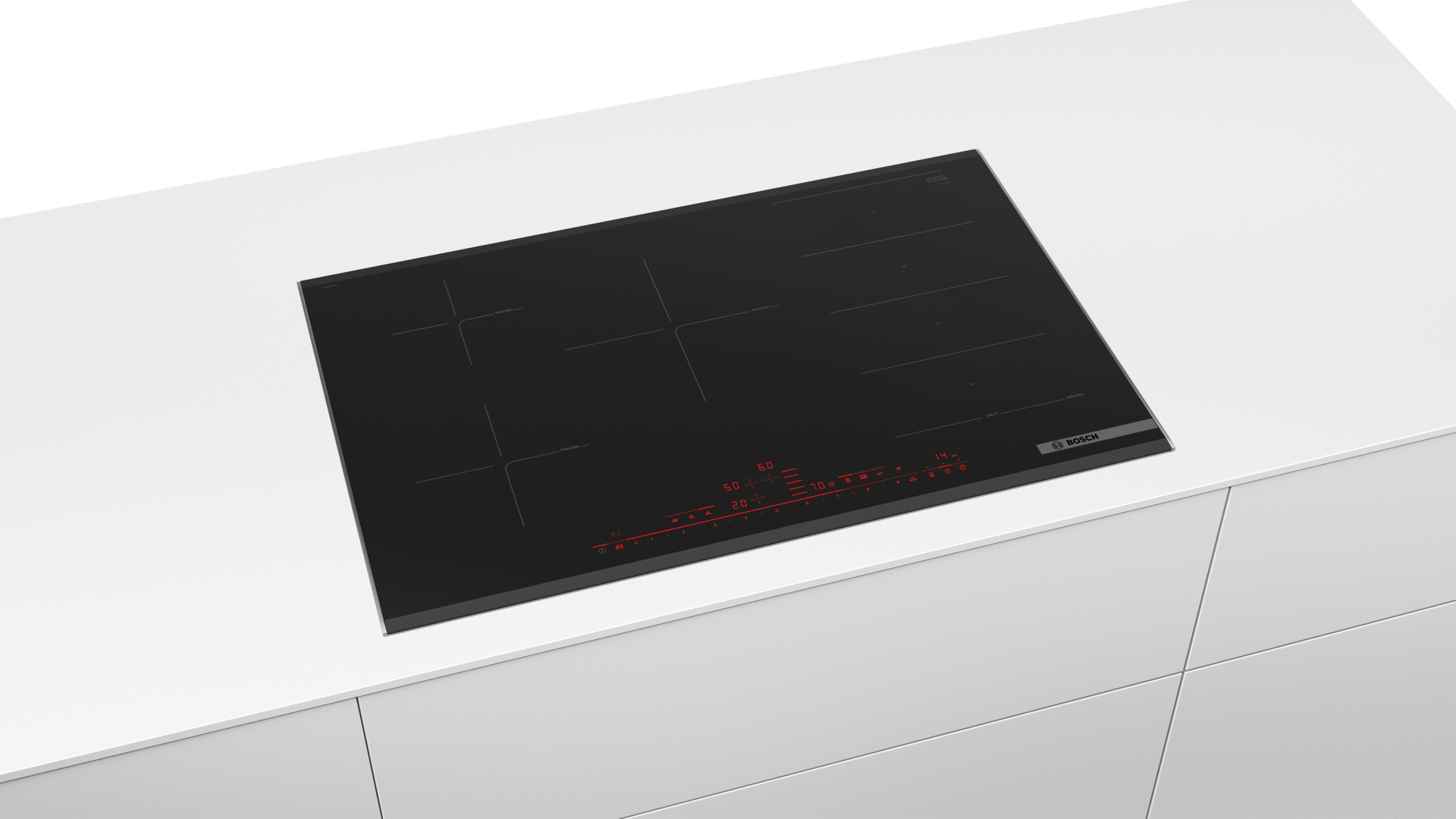 BOSCH SERIE 8 table de cuisson à induction - 80cm - PXV875DV1E