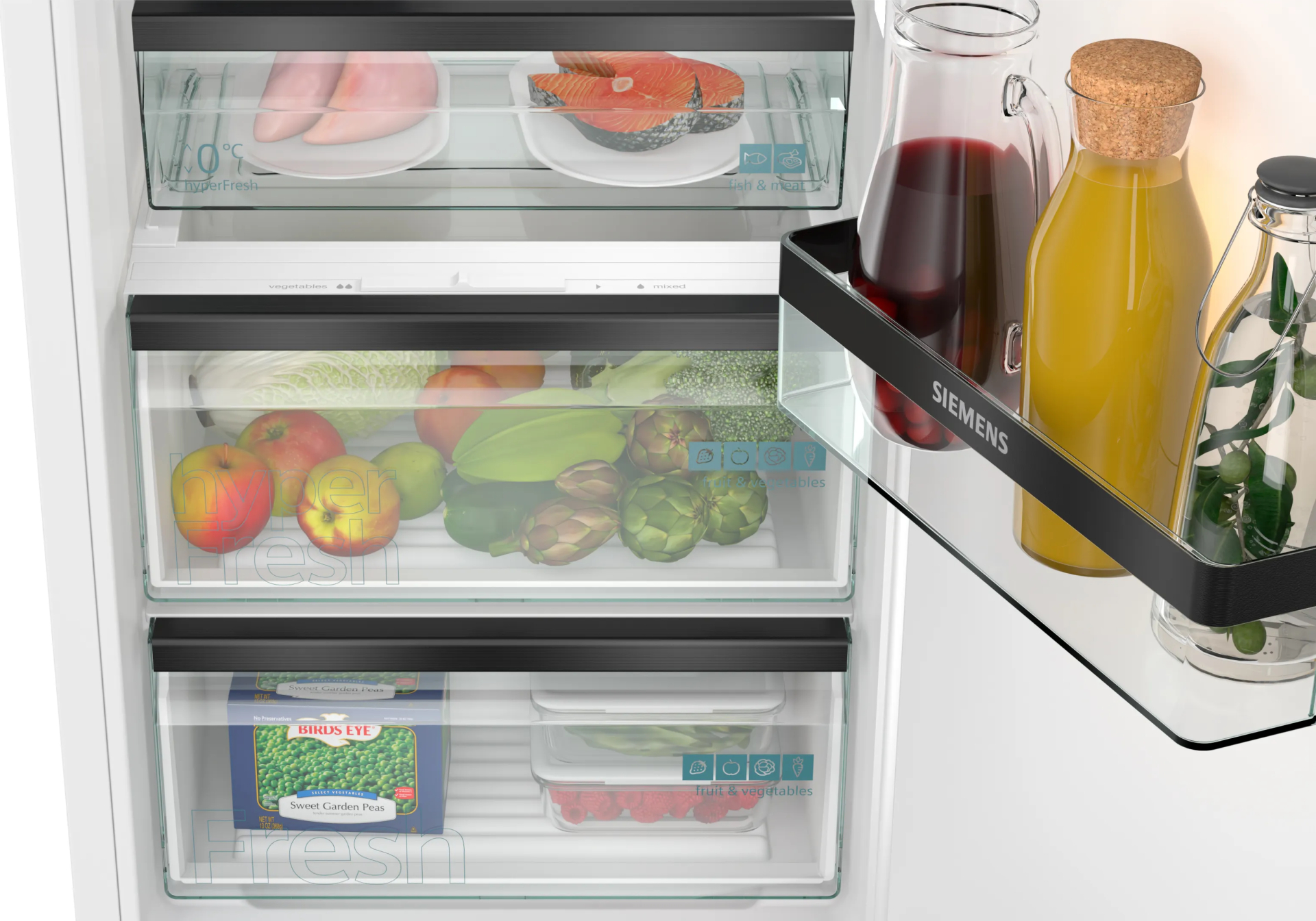 SIEMENS IQ500 refrigérateur avec surgélateur - 177cm - KI82LSDD0