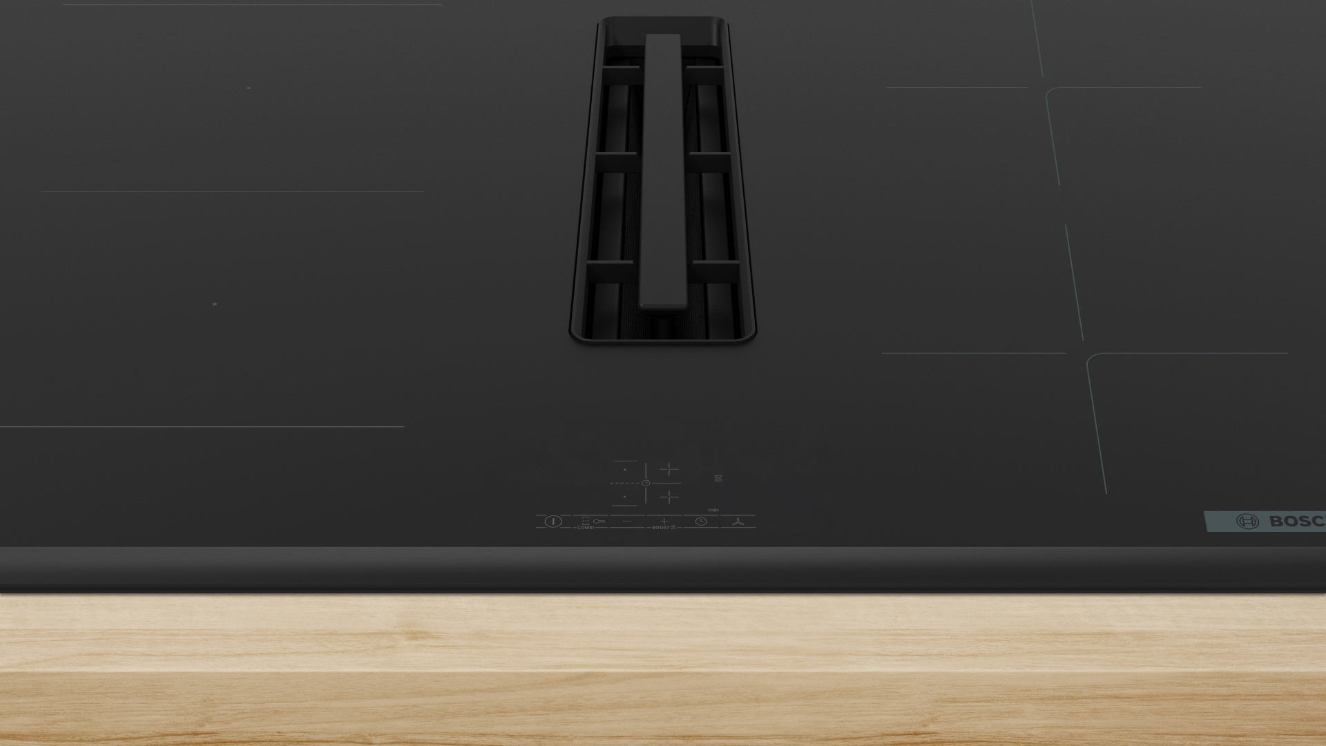 BOSCH SERIE 4 table de cuisson à induction - 80cm - PVS895B16E
