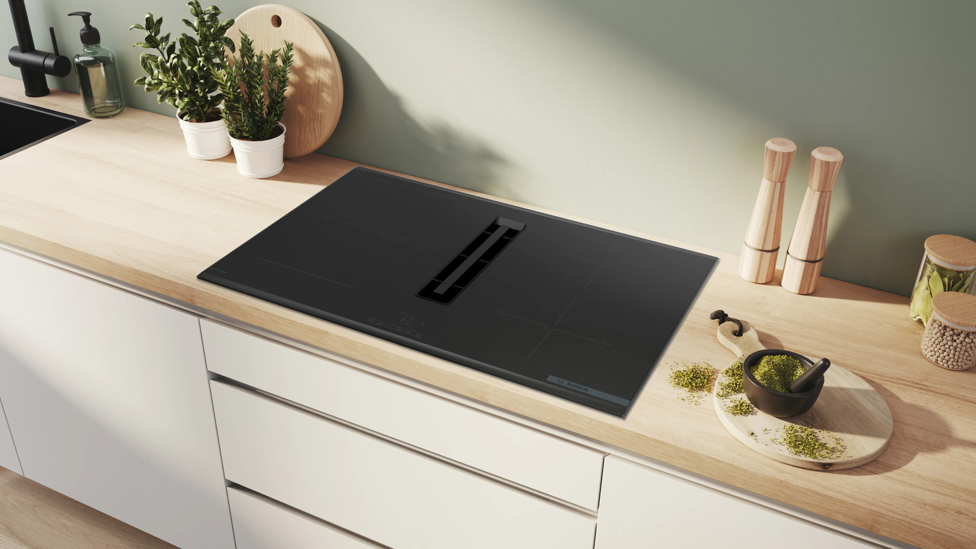 BOSCH SERIE 4 table de cuisson à induction - 80cm - PVS895B16E