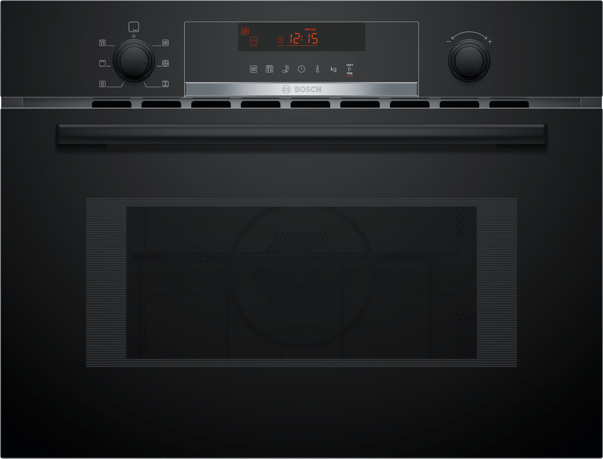 BOSCH SERIE 4 four multifonction avec micro-ondes - 45cm - CMA583MB0