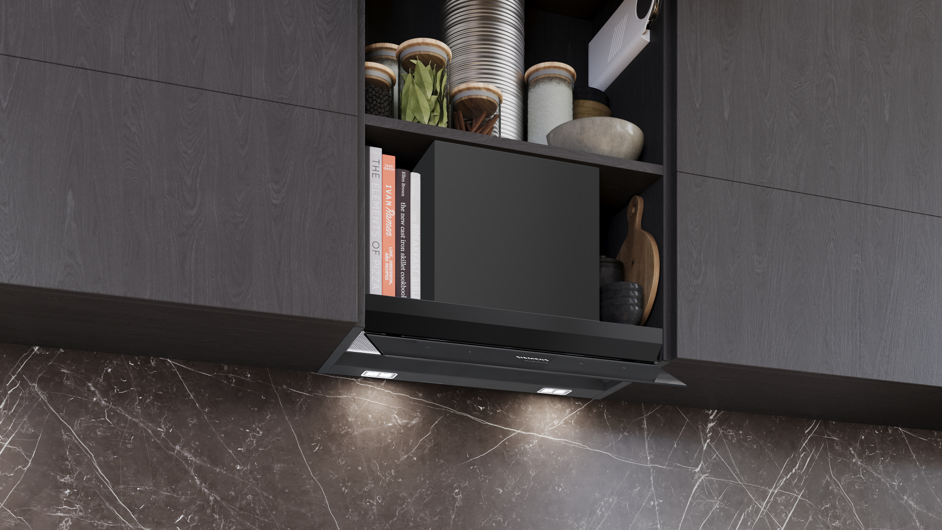 SIEMENS IQ500 hotte intégré - 60cm - LJ67BDP65