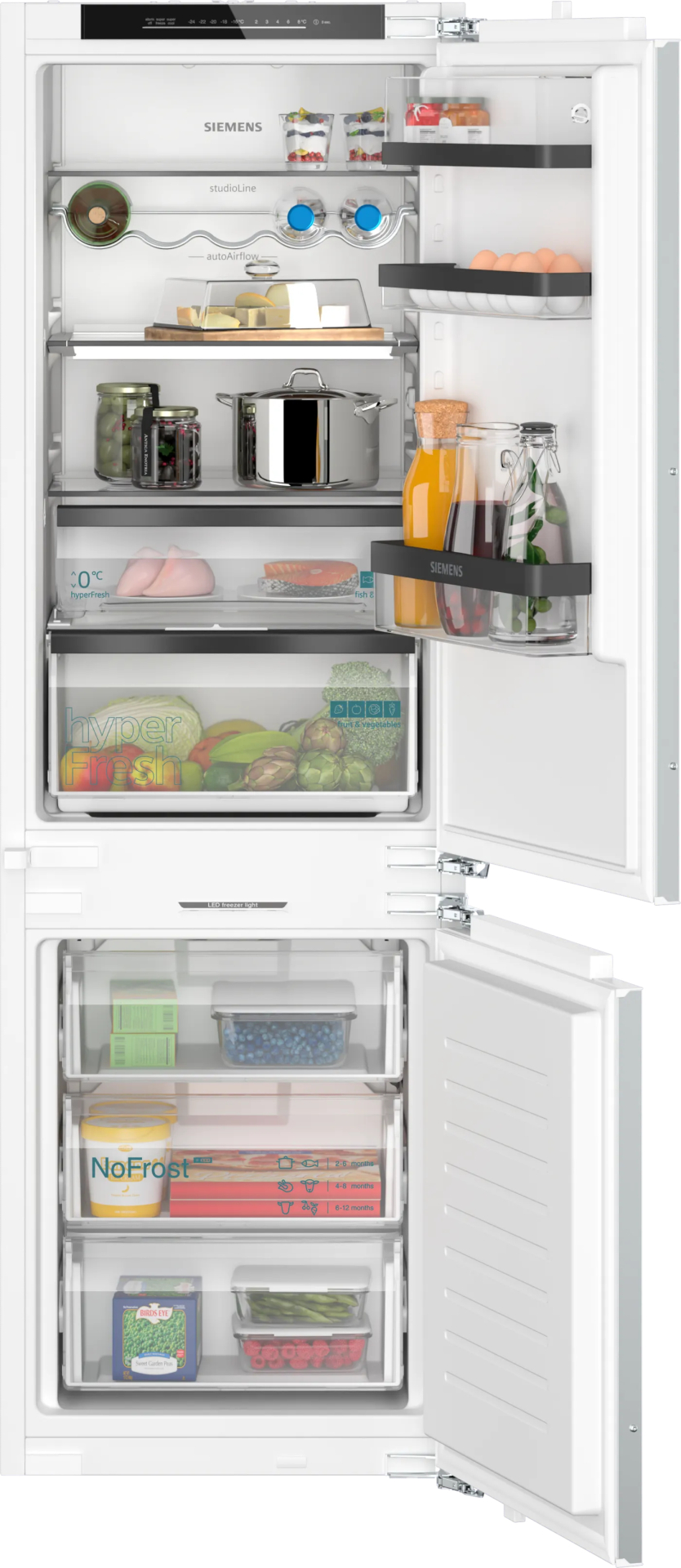SIEMENS iQ500 combiné réfrigérateur-congélateur - 178cm - KI86NSDB0