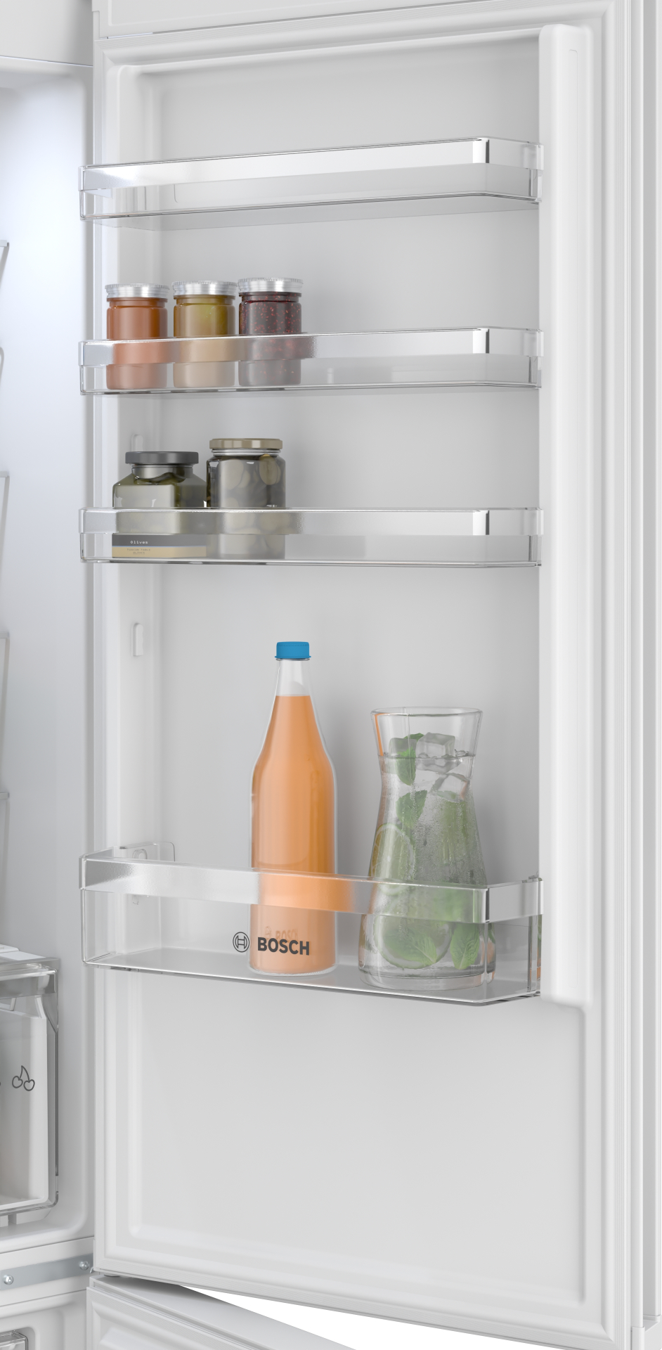 BOSCH SERIE 4 Vrijstaande koel-vriescombinatie - KGN392WCF