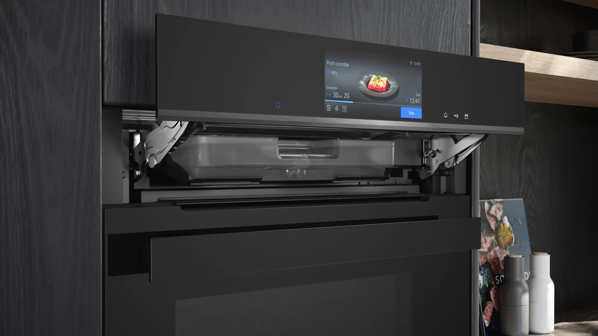 SIEMENS IQ700 four multifonction avec vapeur - 60cm - HS958GCB1