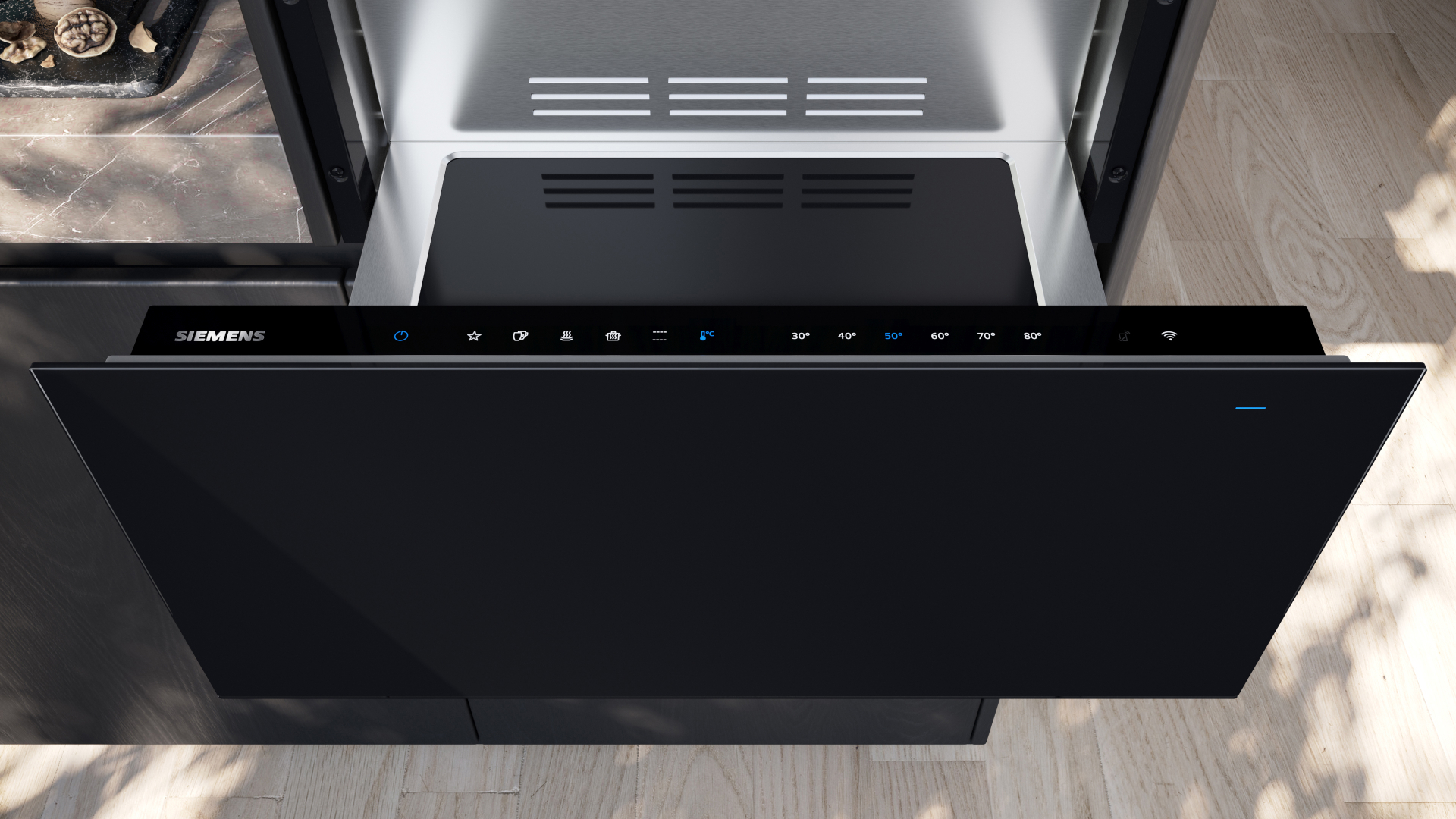 SIEMENS tiroir chauffant - 29cm - BI710D1B1