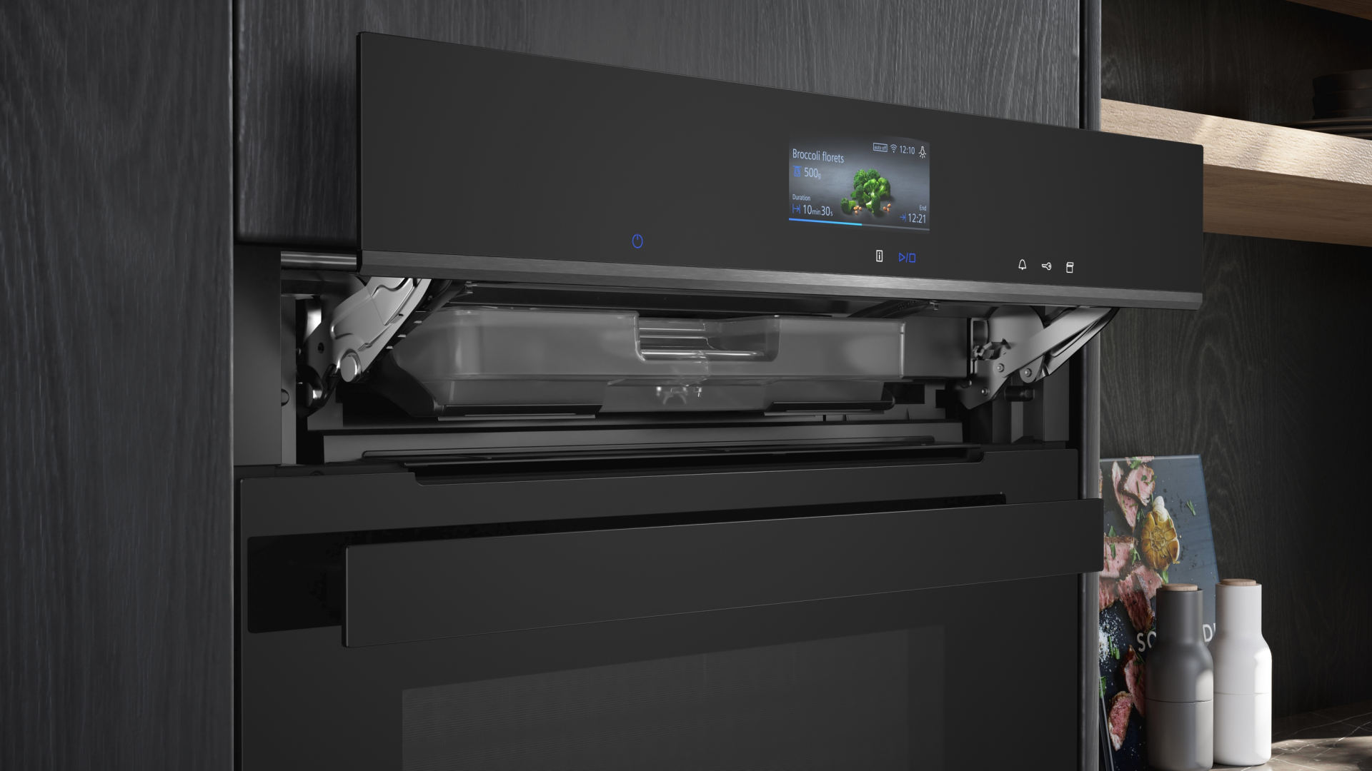 SIEMENS iQ700 four multifonction avec vapeur - 60cm - HS936GAB1