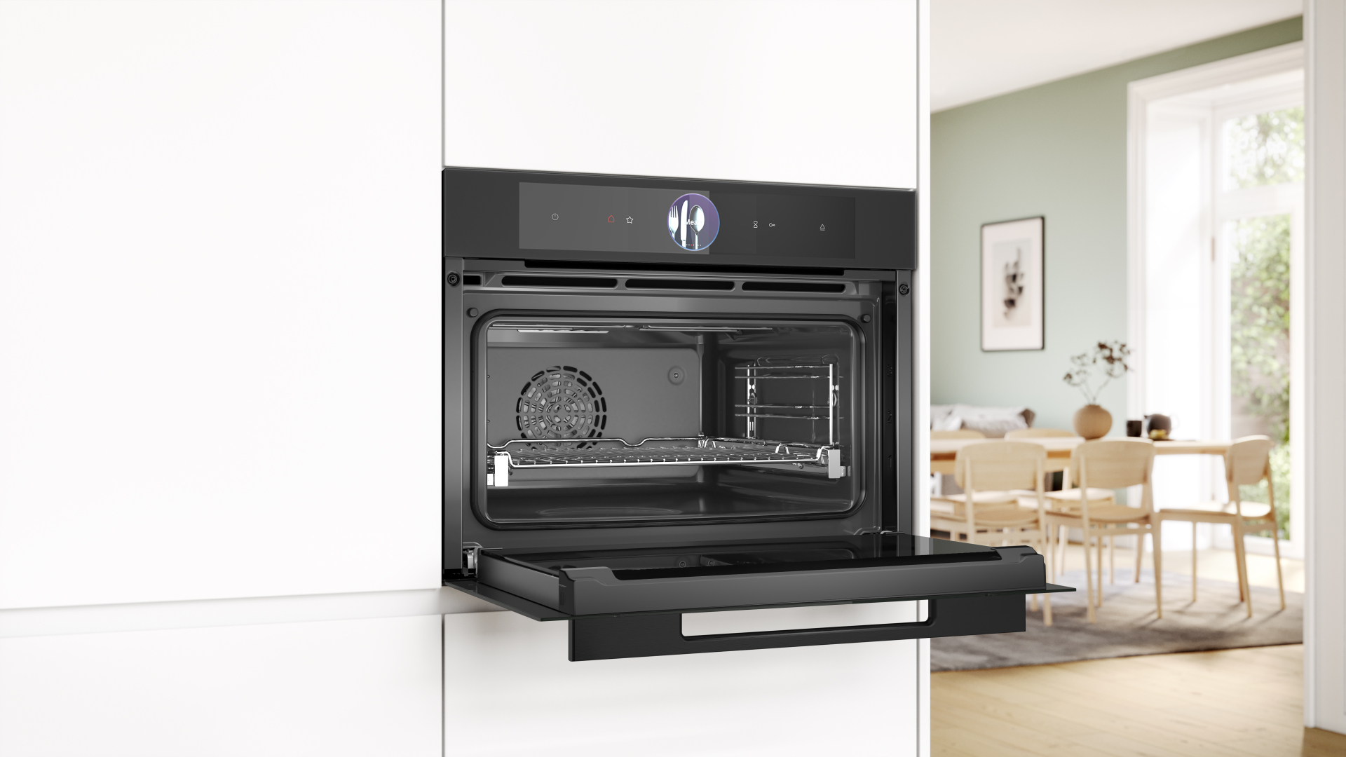 BOSCH four multifonction avec vapeur - 45cm - CSG936AM1