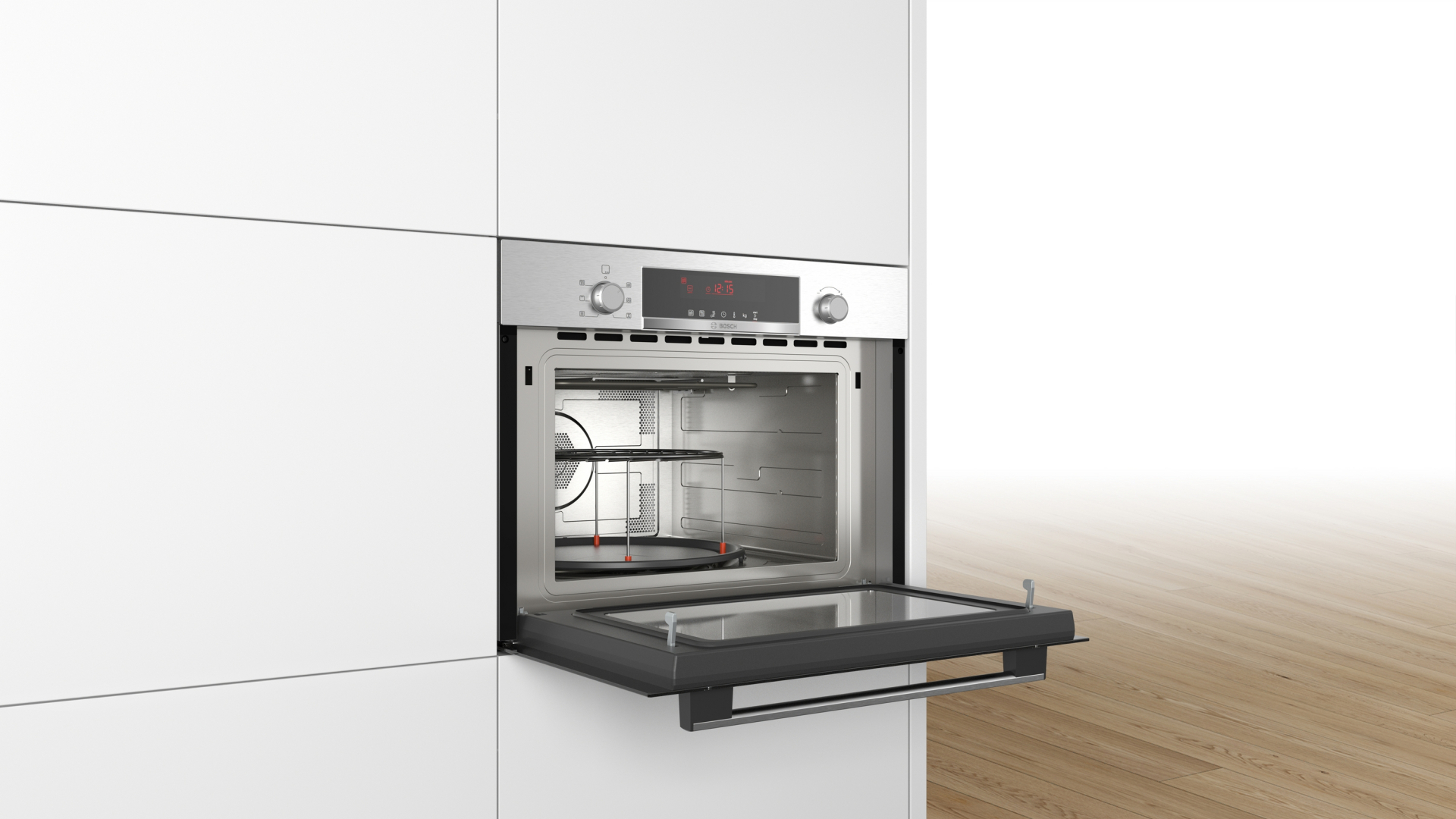BOSCH SERIE 4 four à micro-ondes - combi - 45cm - CMA583MS0
