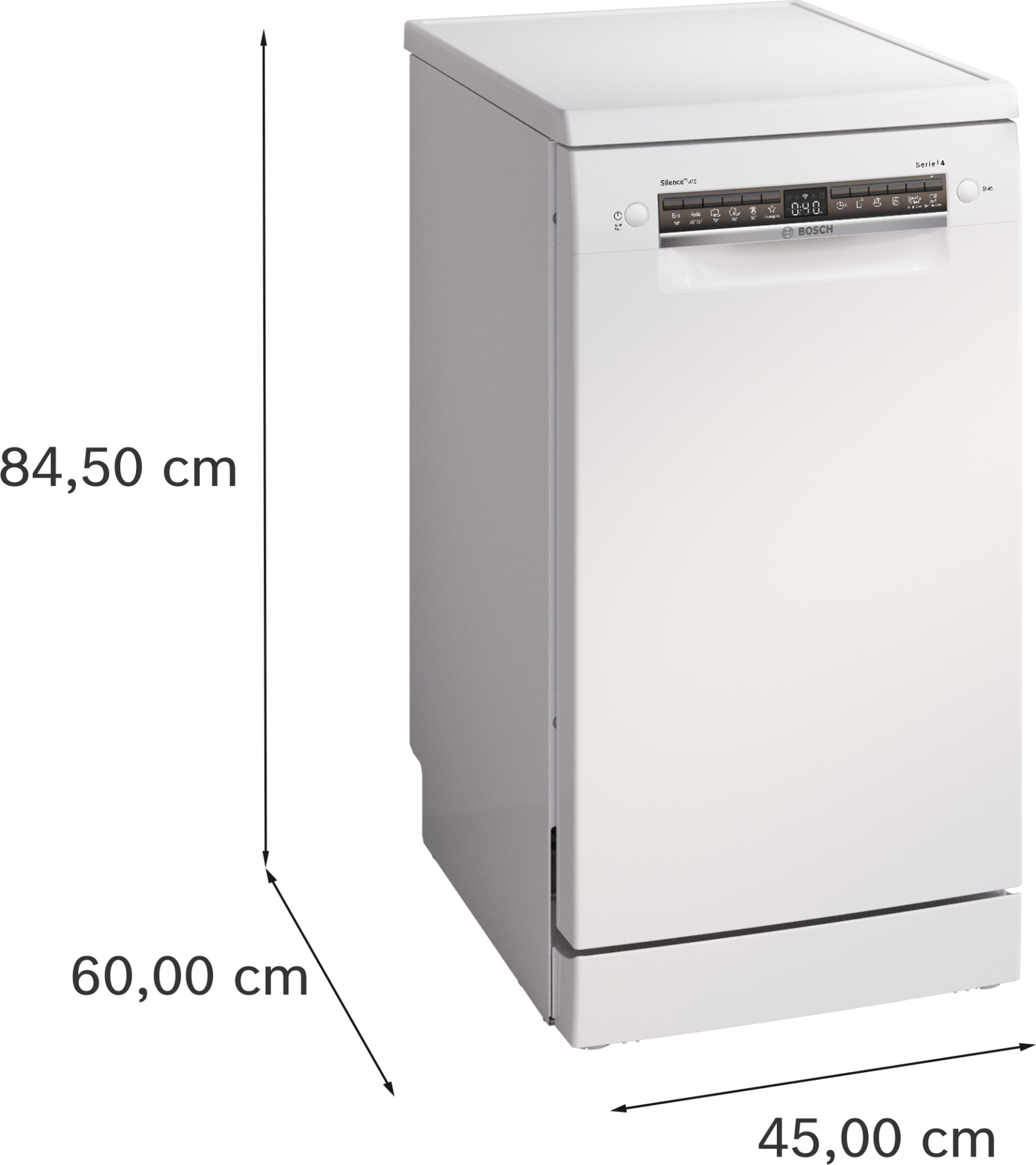 BOSCH Series 4 lave-vaisselle pose-libre - SPS4EMI17E