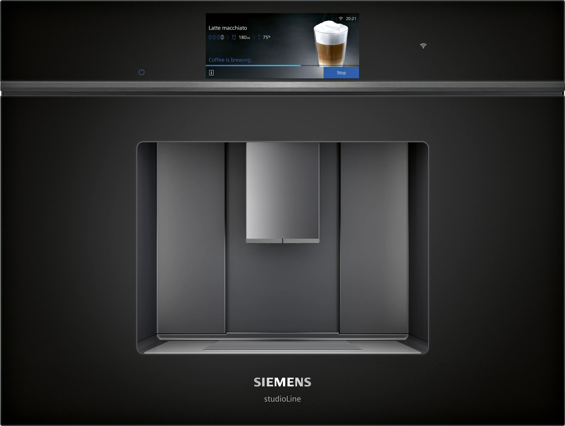 SIEMENS IQ700 machine à café encastrable - 45cm - CT918L1D0