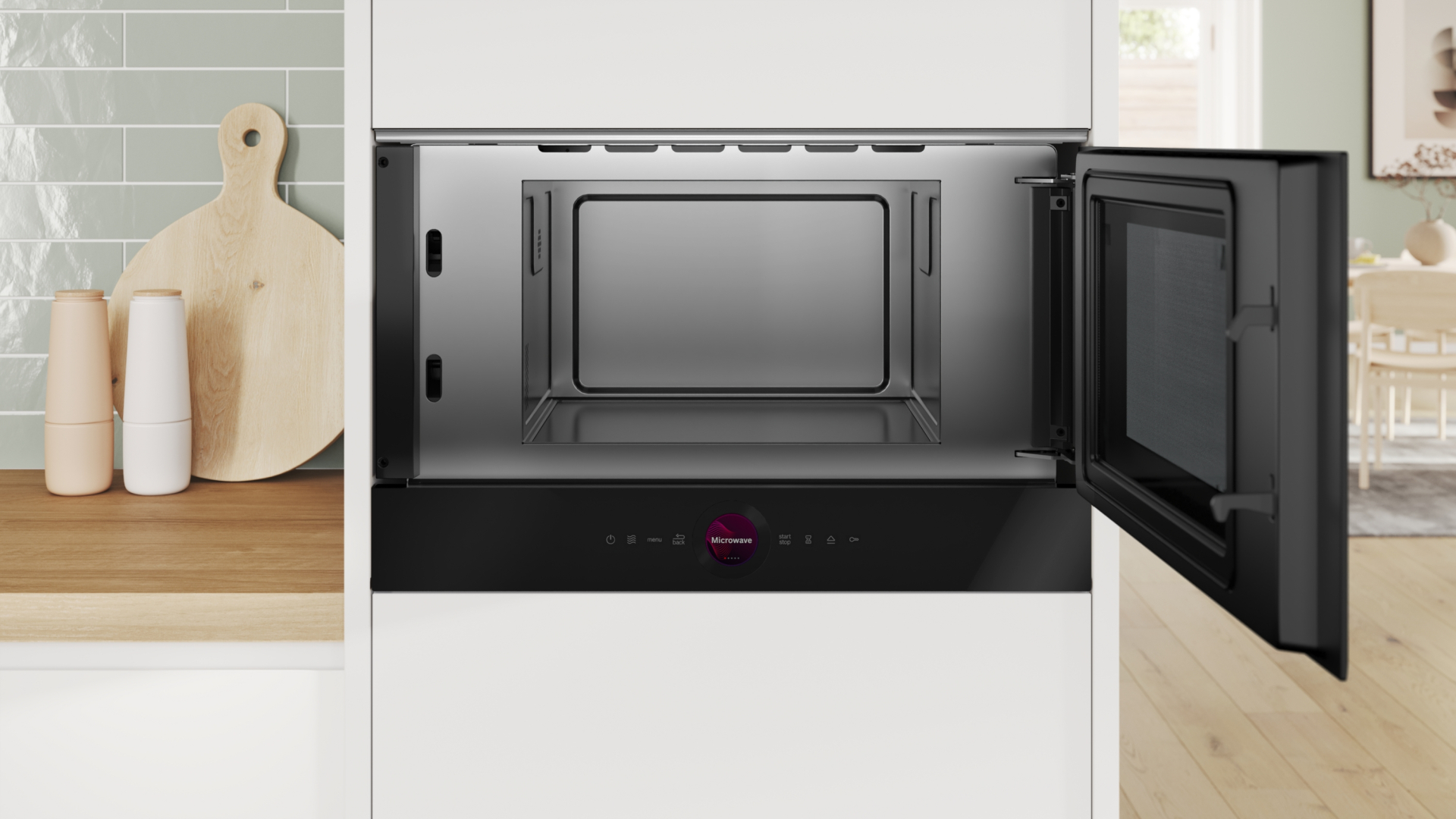 BOSCH SERIE 8 four à micro-ondes - 38cm - BFR9221B1