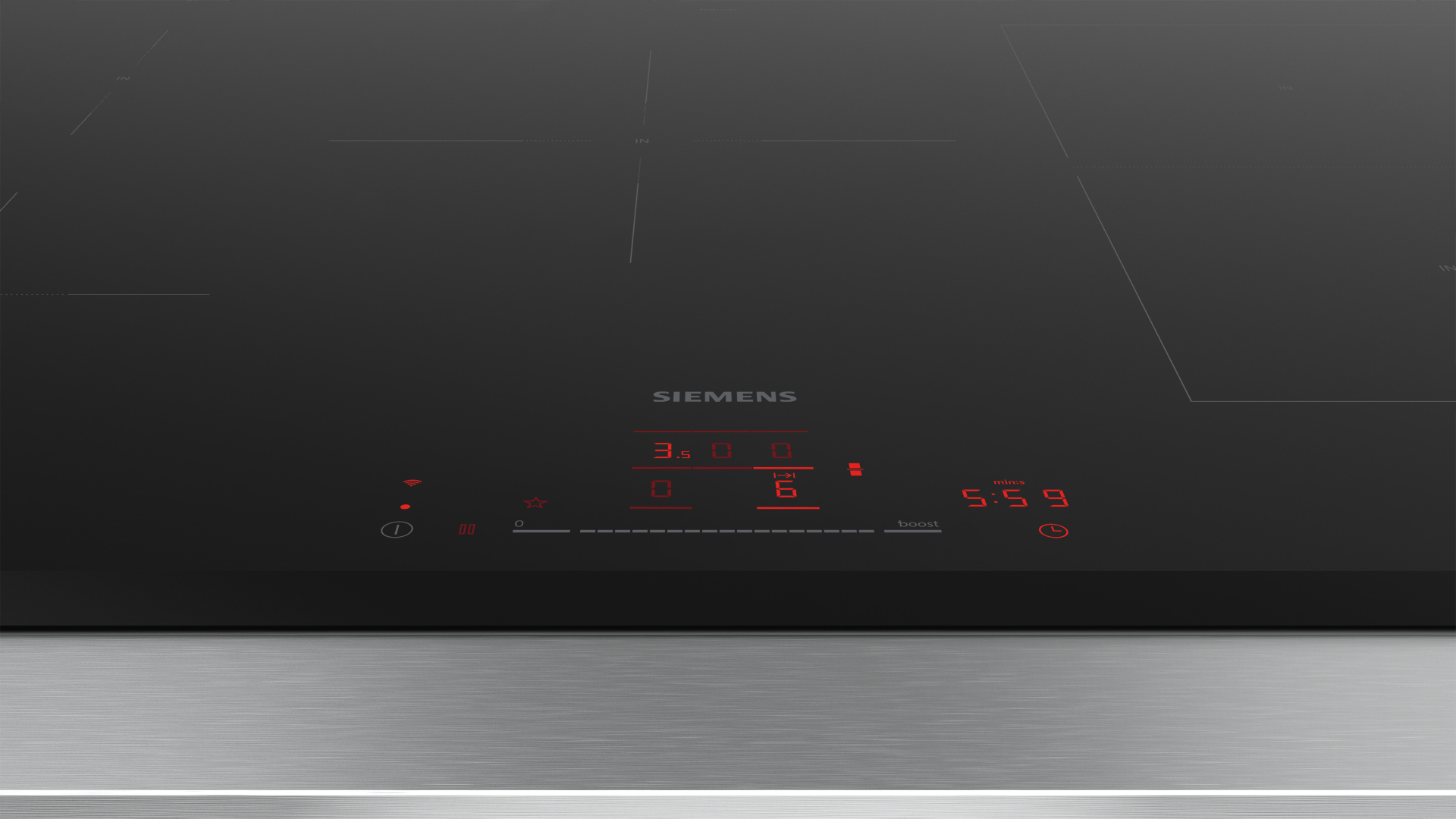 SIEMENS IQ500 table de cuisson à induction - 80cm - ED851HWB1E