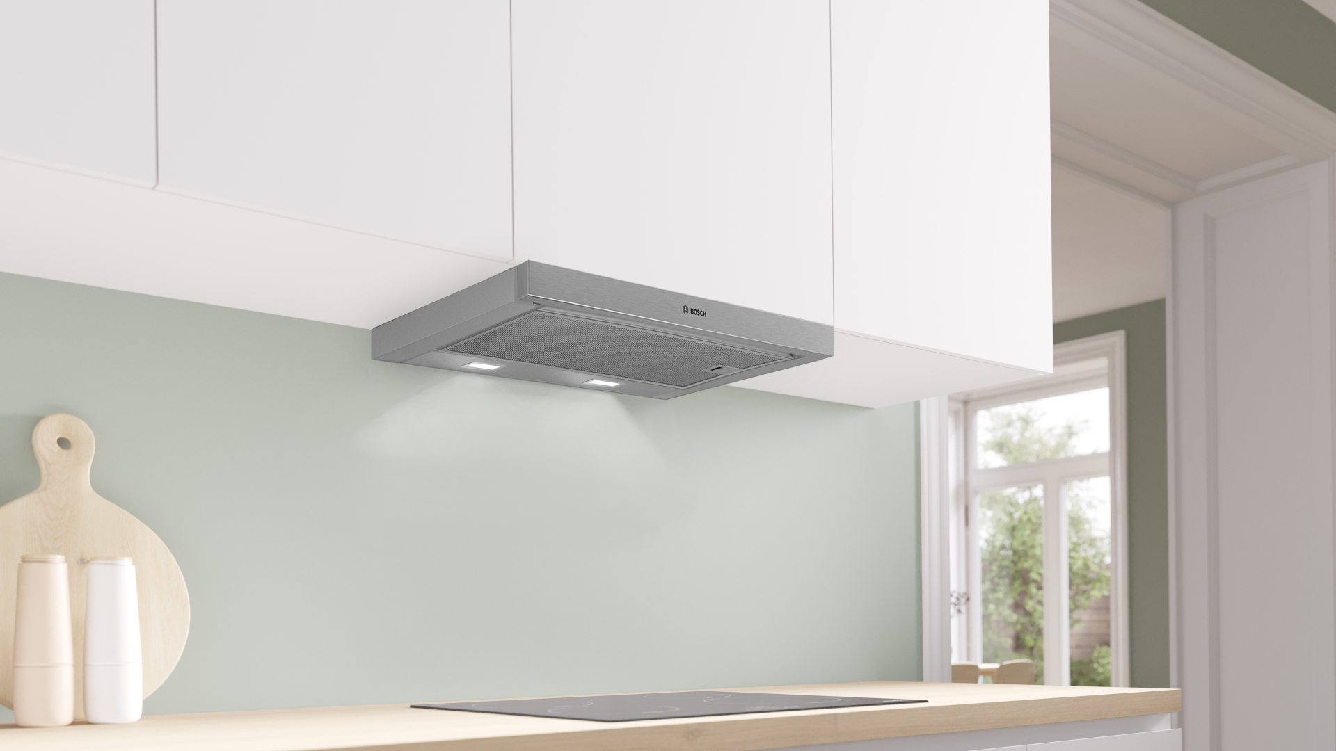BOSCH hotte téléscopique - 60cm - DFM064W55