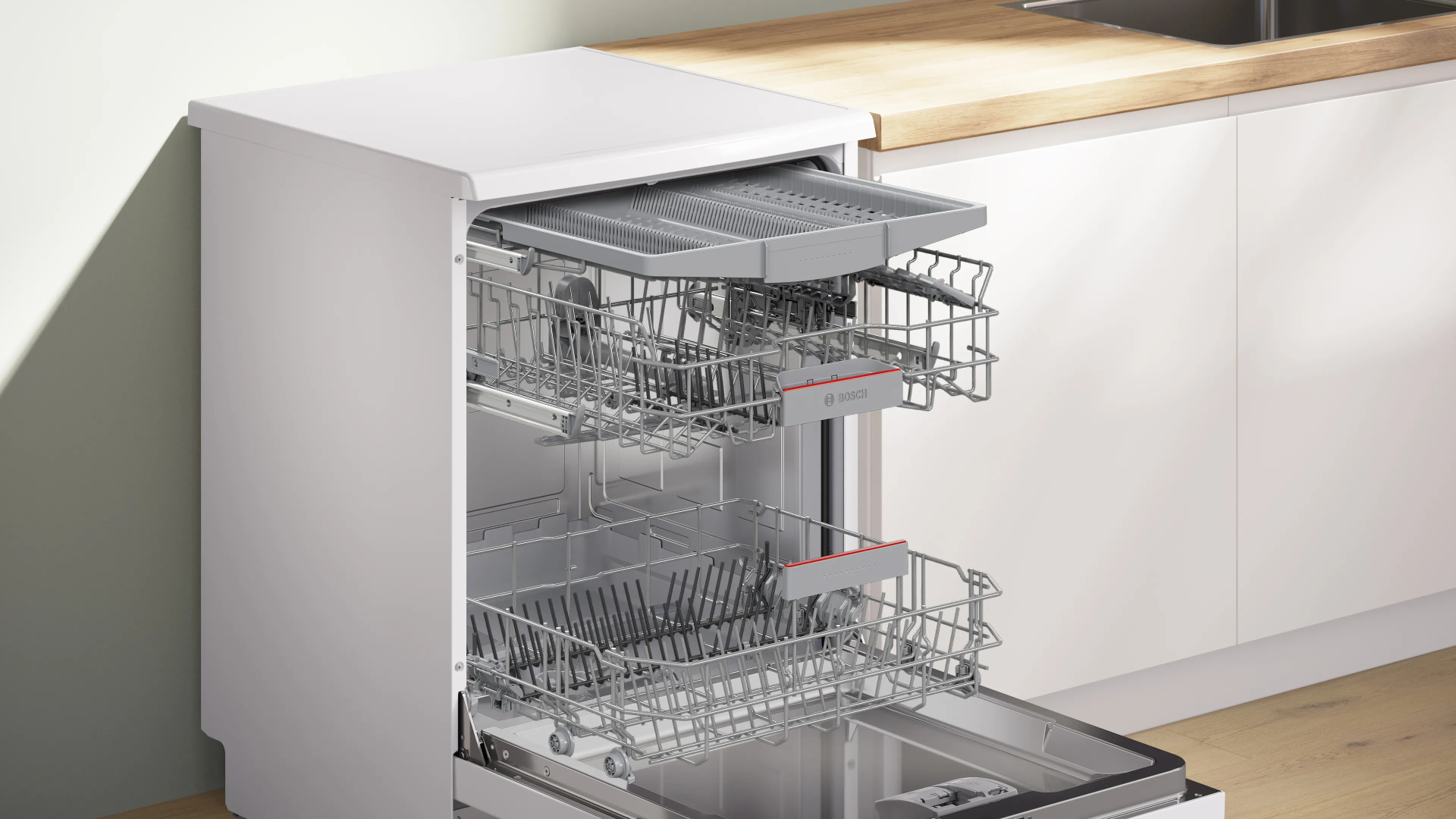 BOSCH SERIE 4 lave-vaisselle pose-libre - SMS4EVW08E