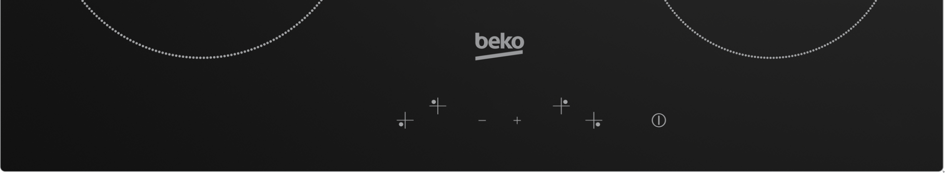 BEKO table de cuisson vitrocéramique - 60cm - HIC64400E
