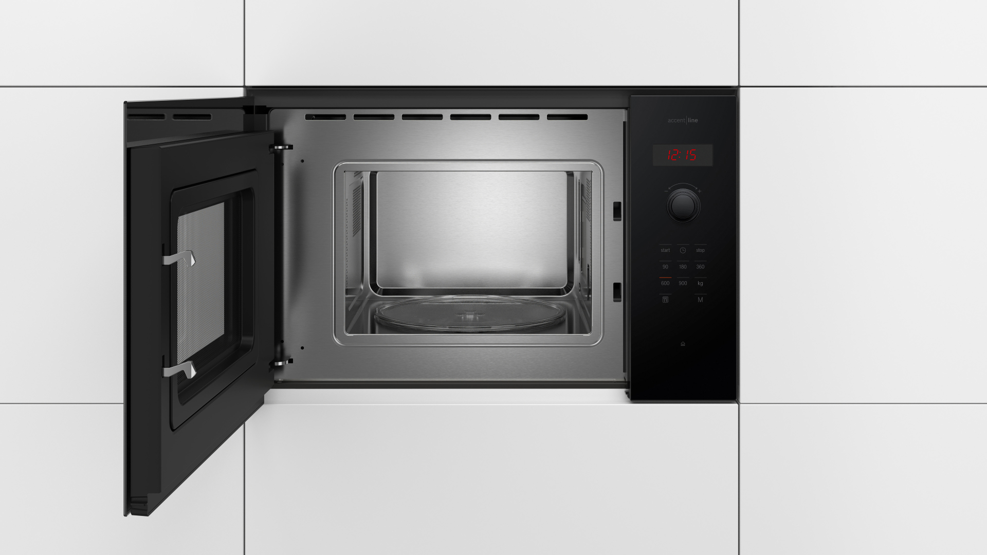 BOSCH SERIE 4 four à micro-ondes - 38cm - BFL423MB1F