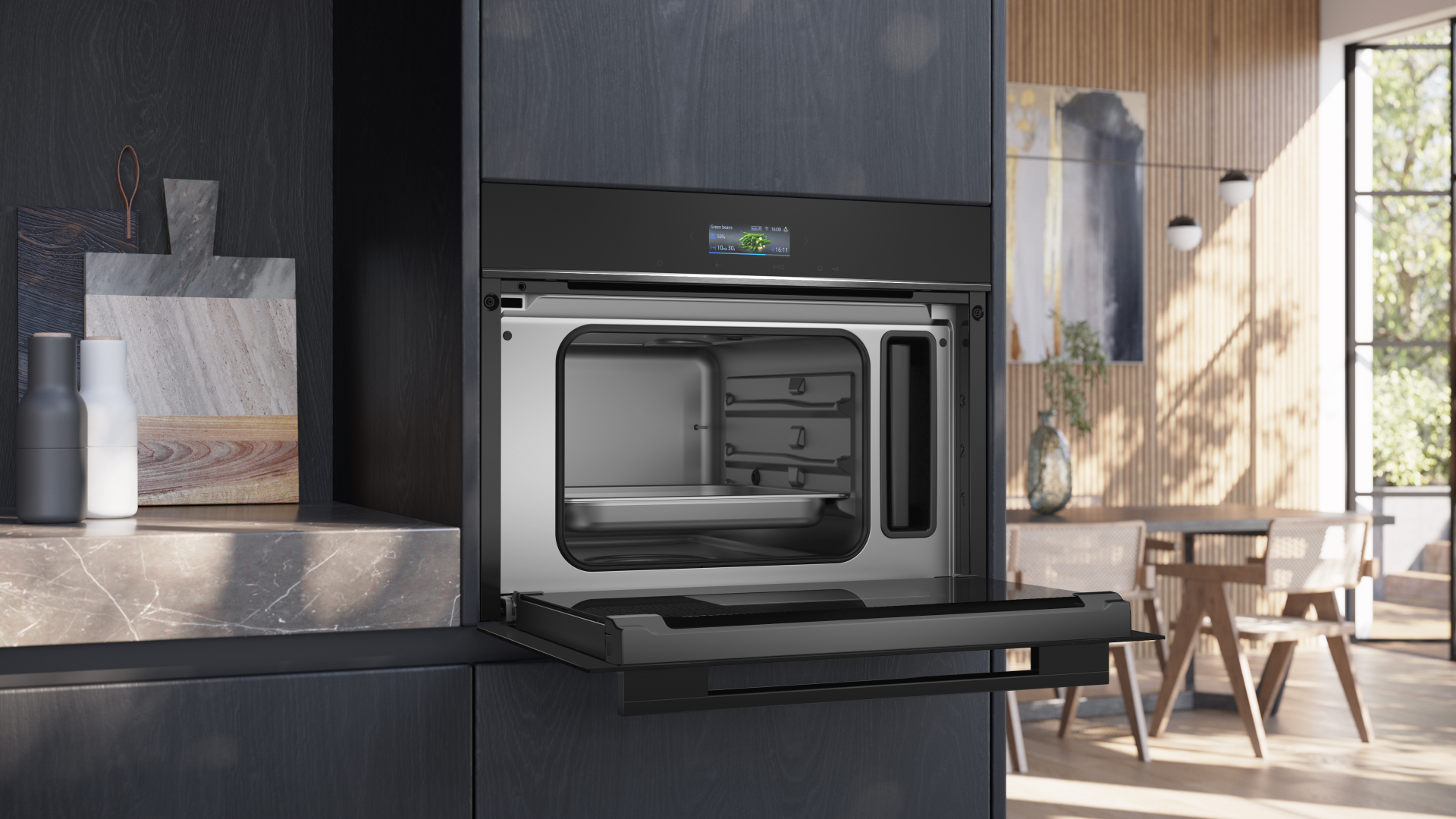 SIEMENS IQ700 four à vapeur - 45cm - CD714GXB1