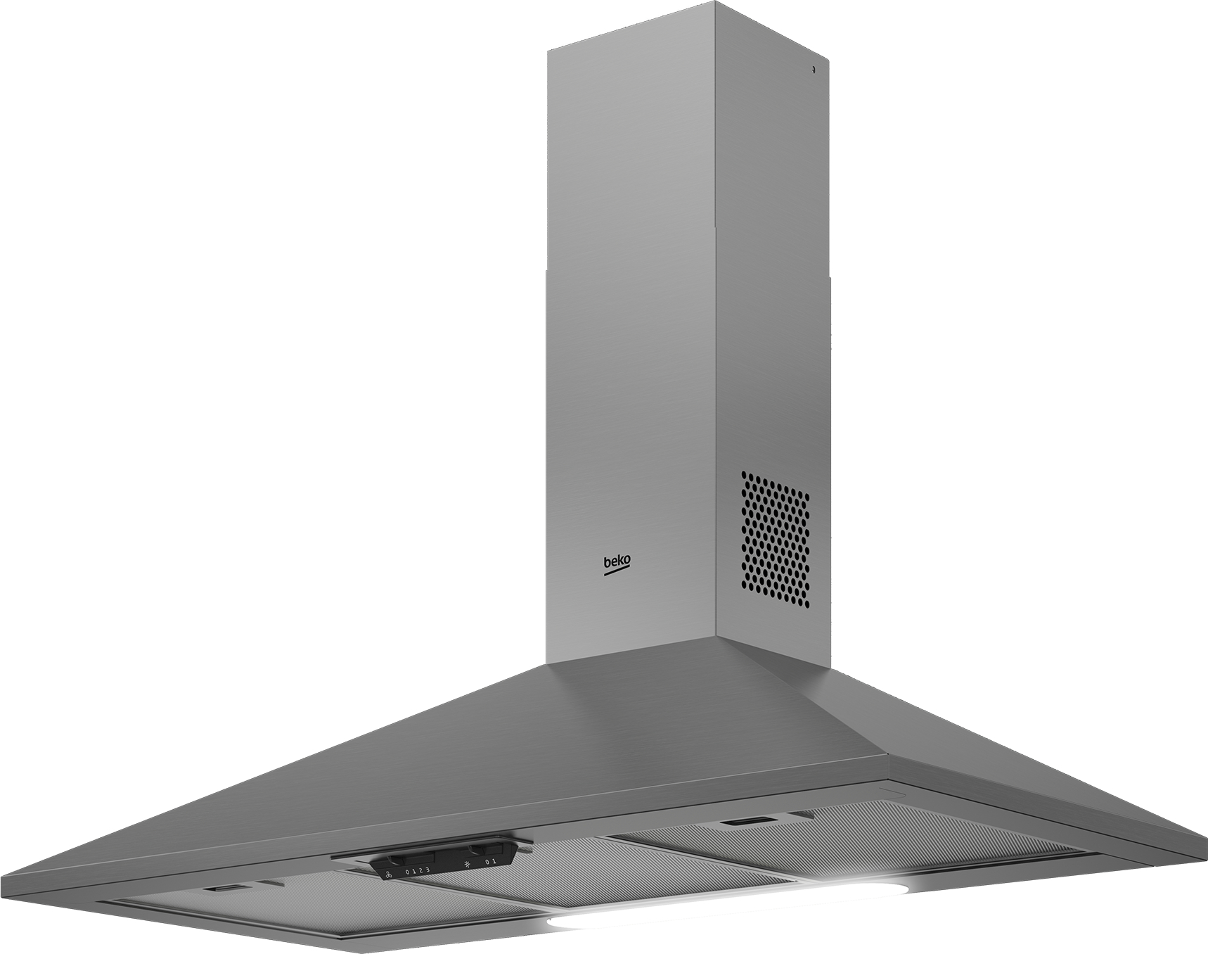 BEKO hotte décorative - 90cm - HCP91310I