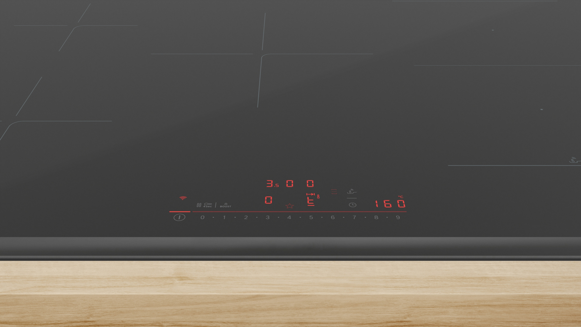 BOSCH SERIE 6 table de cuisson à induction - 80cm - PVW890HC1E