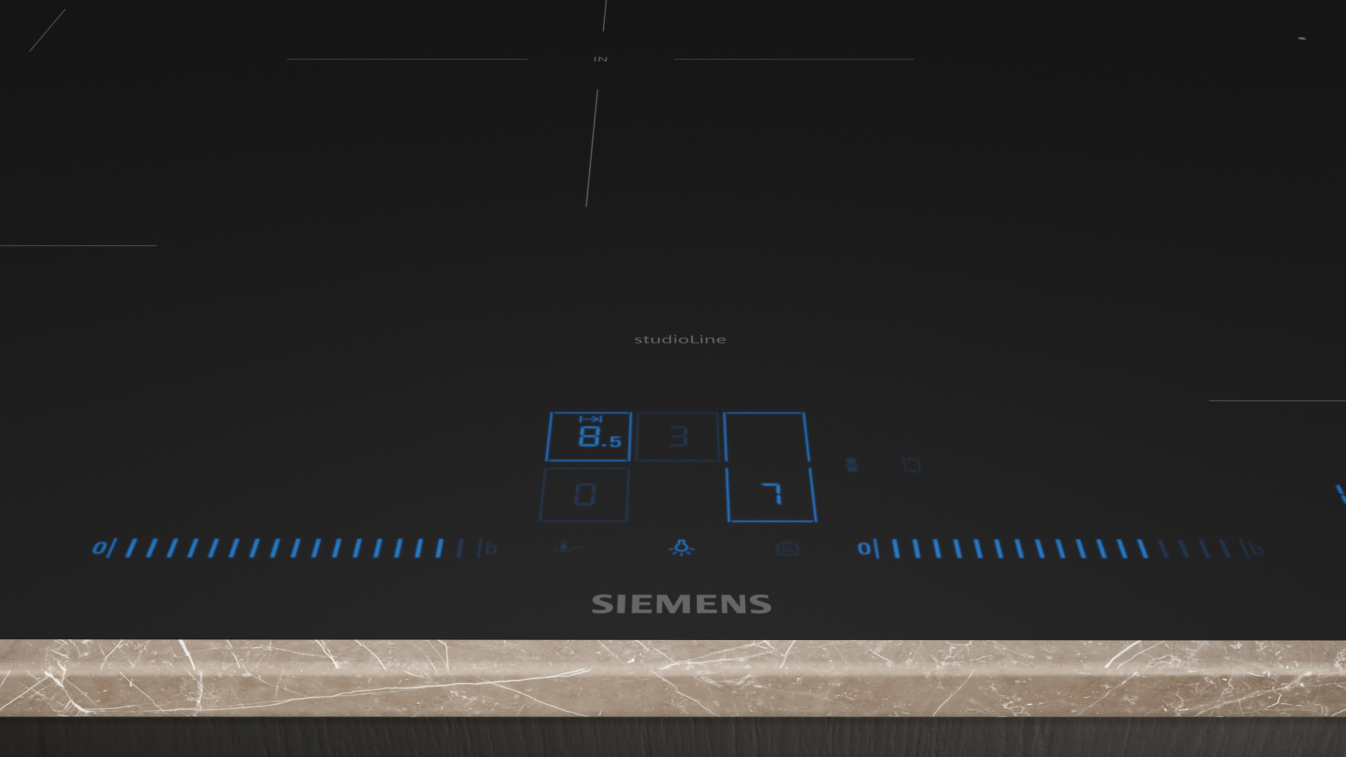 SIEMENS IQ700 table de cuisson à induction - 80cm - EX80BNVV6E