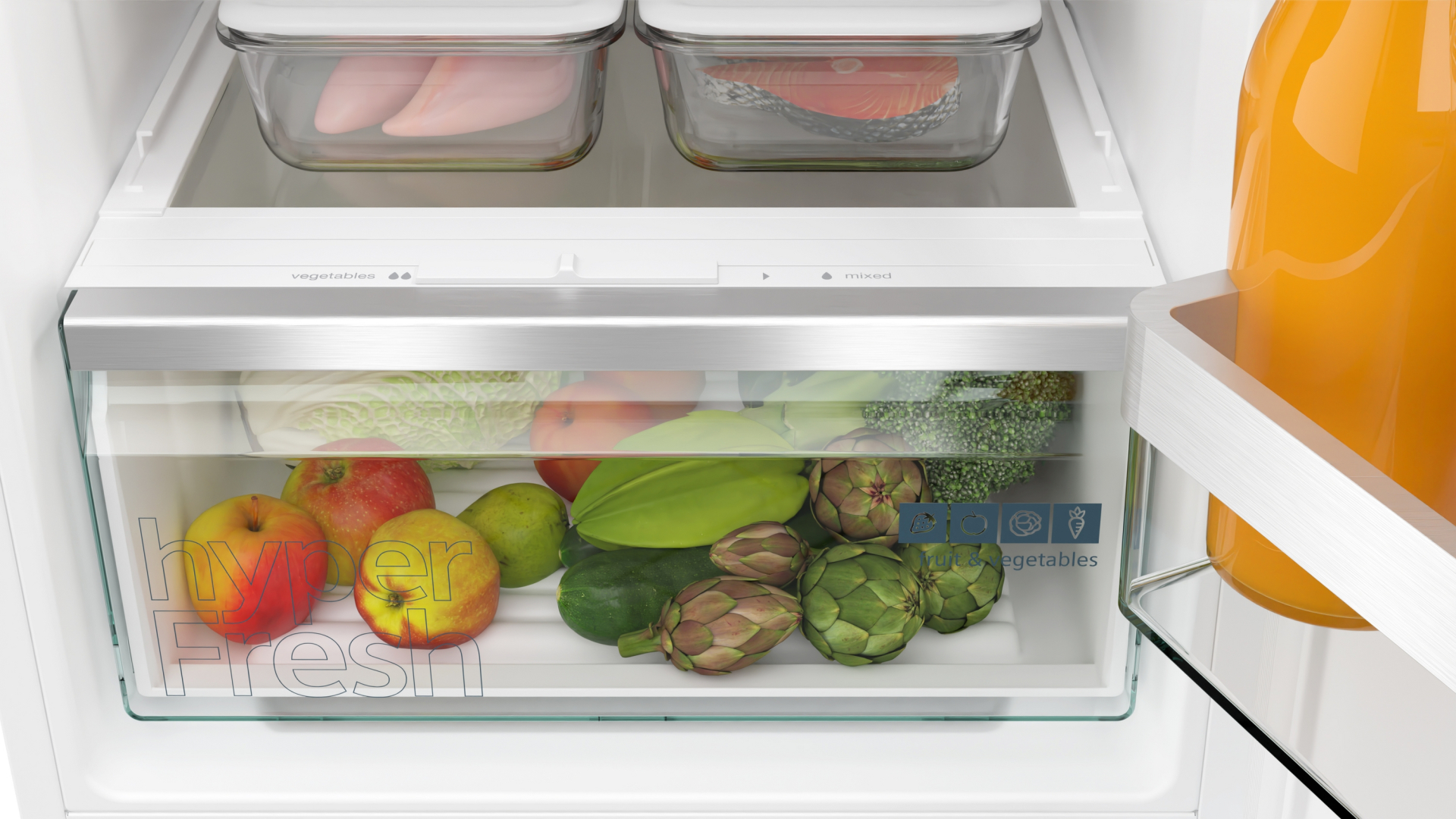 SIEMENS IQ300 combiné réfrigérateur-congélateur - 178cm - KI86VVFE0