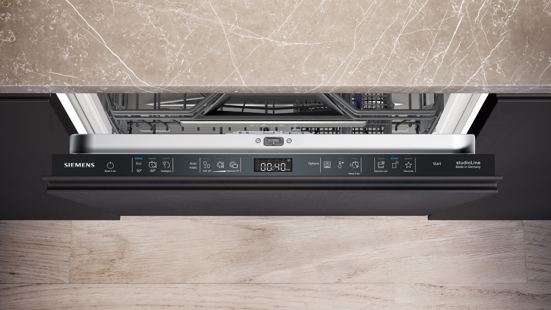 SIEMENS iQ500 lave-vaisselle entièrement intégrable - SN85E803BE