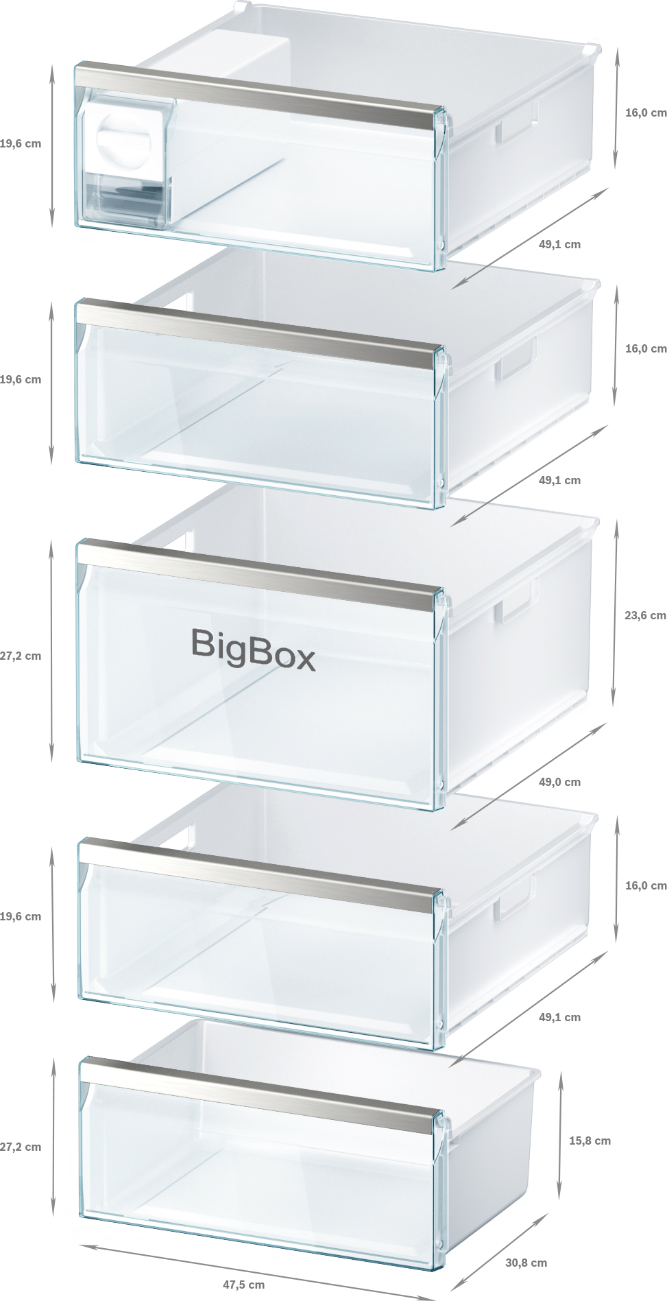 BOSCH SERIE 6 congélateur pose-libre - 191cm - GSN58AWCV