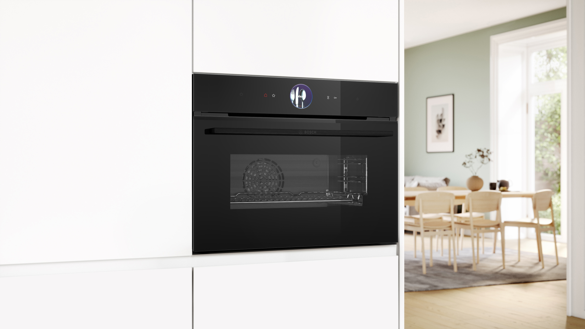 BOSCH SERIE 8 four multifonction avec vapeur - 45cm - CSG936DB1