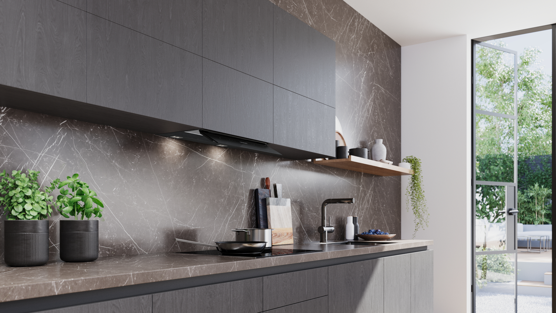 SIEMENS IQ500 hotte intégré - 60cm - LJ67BDP60