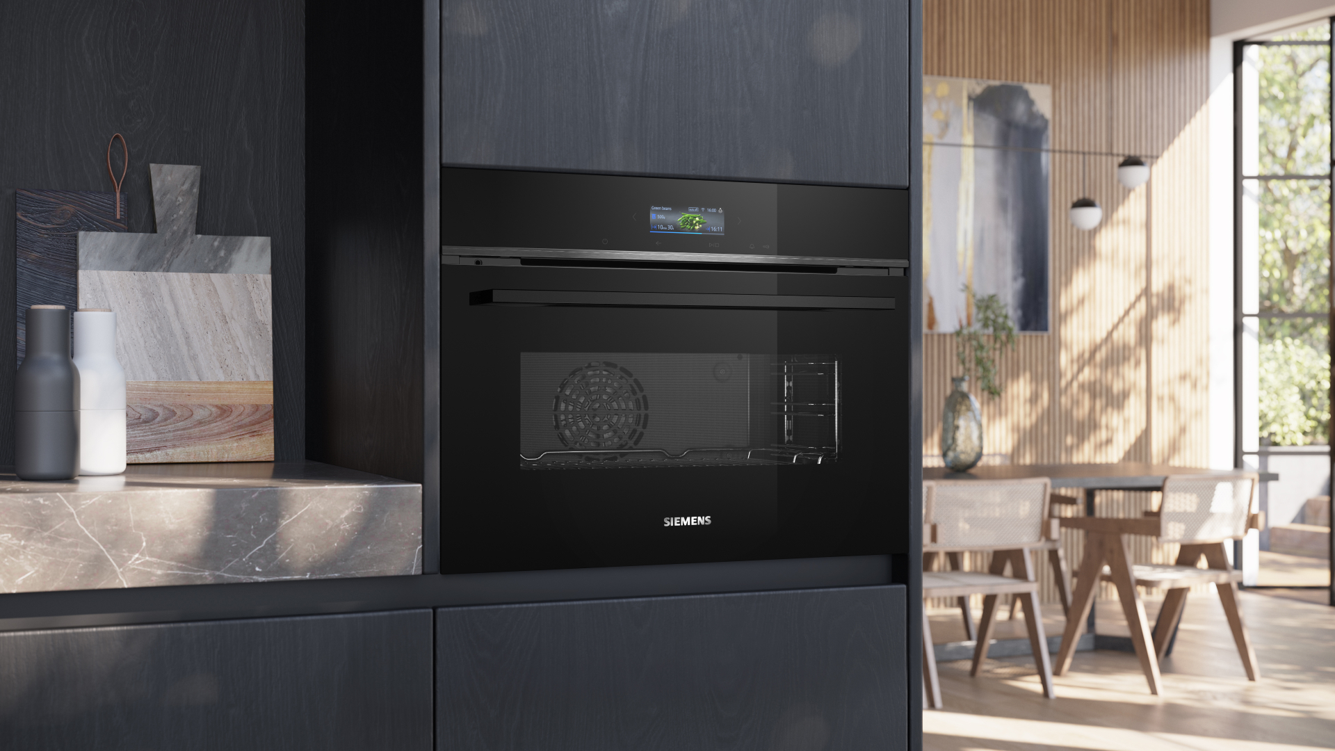 SIEMENS IQ700 four multifonction - 45cm - CB734G1B1
