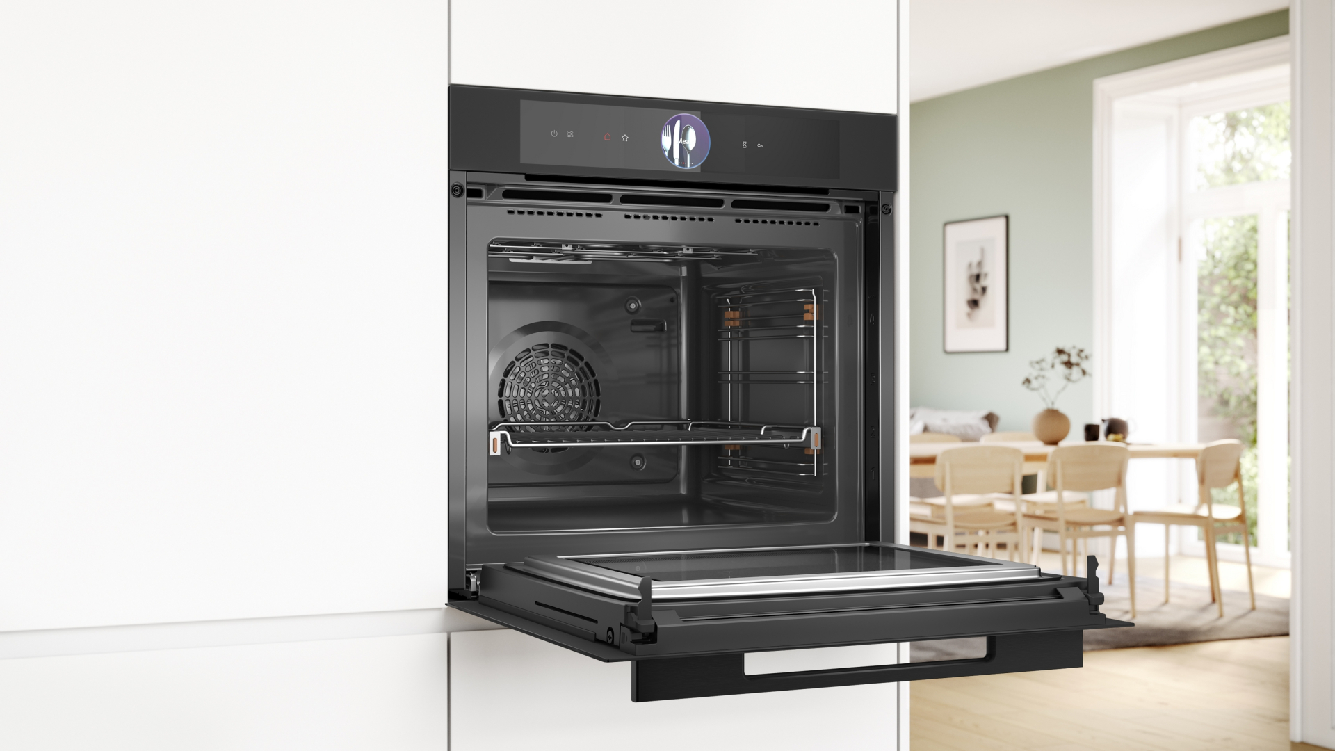 BOSCH SERIE 8 four multifonction avec micro-ondes - 60cm - HMG976KM1