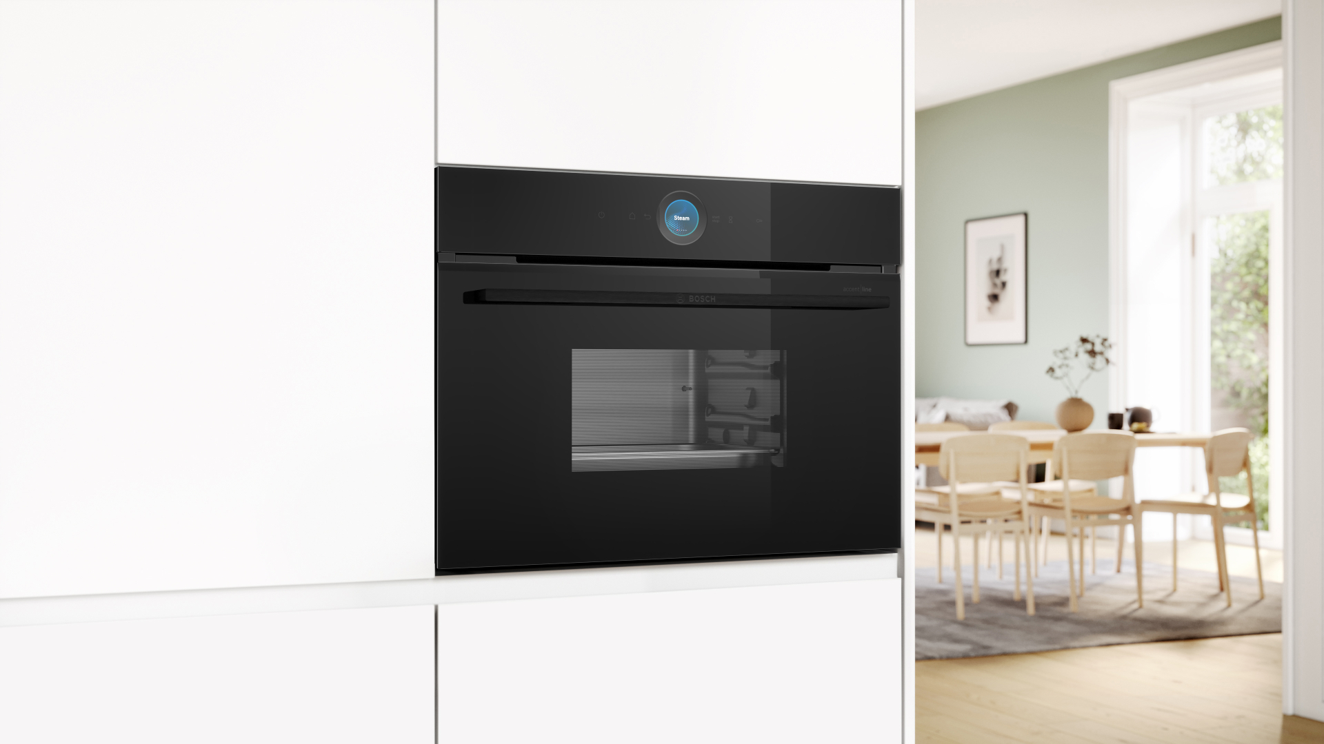 BOSCH SERIE 8 four à vapeur - 45cm - CDG914XB1