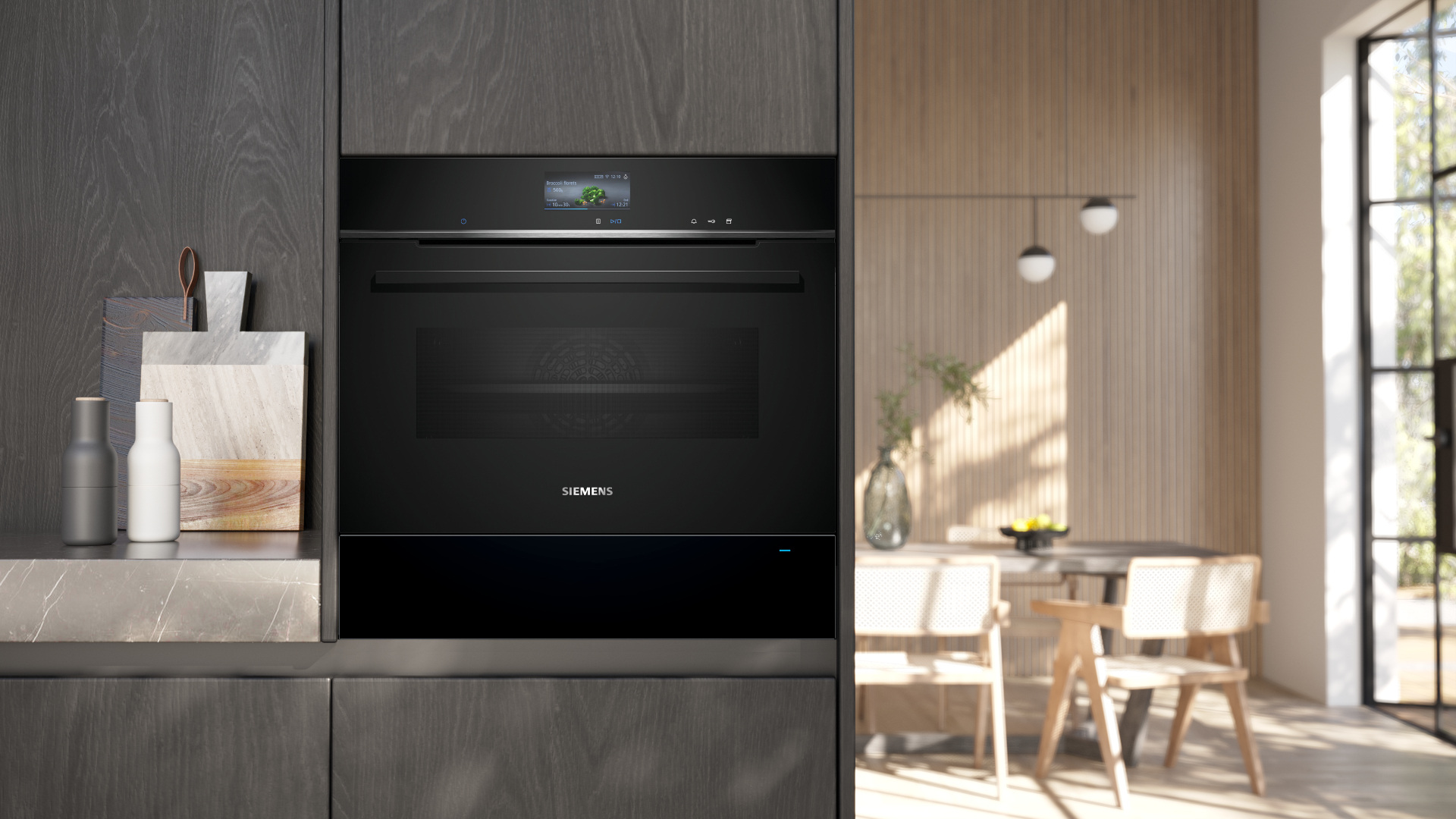 SIEMENS IQ700 tiroir chauffant - 14cm - BI910C1B1