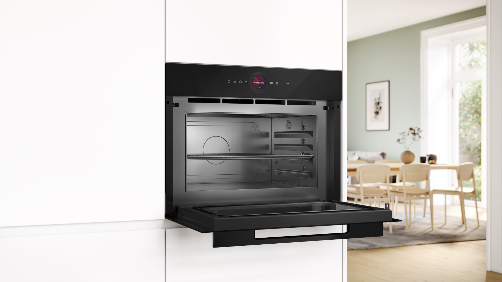 BOSCH SERIE 8 four a micro-ondes - 45cm - CEG932XB1