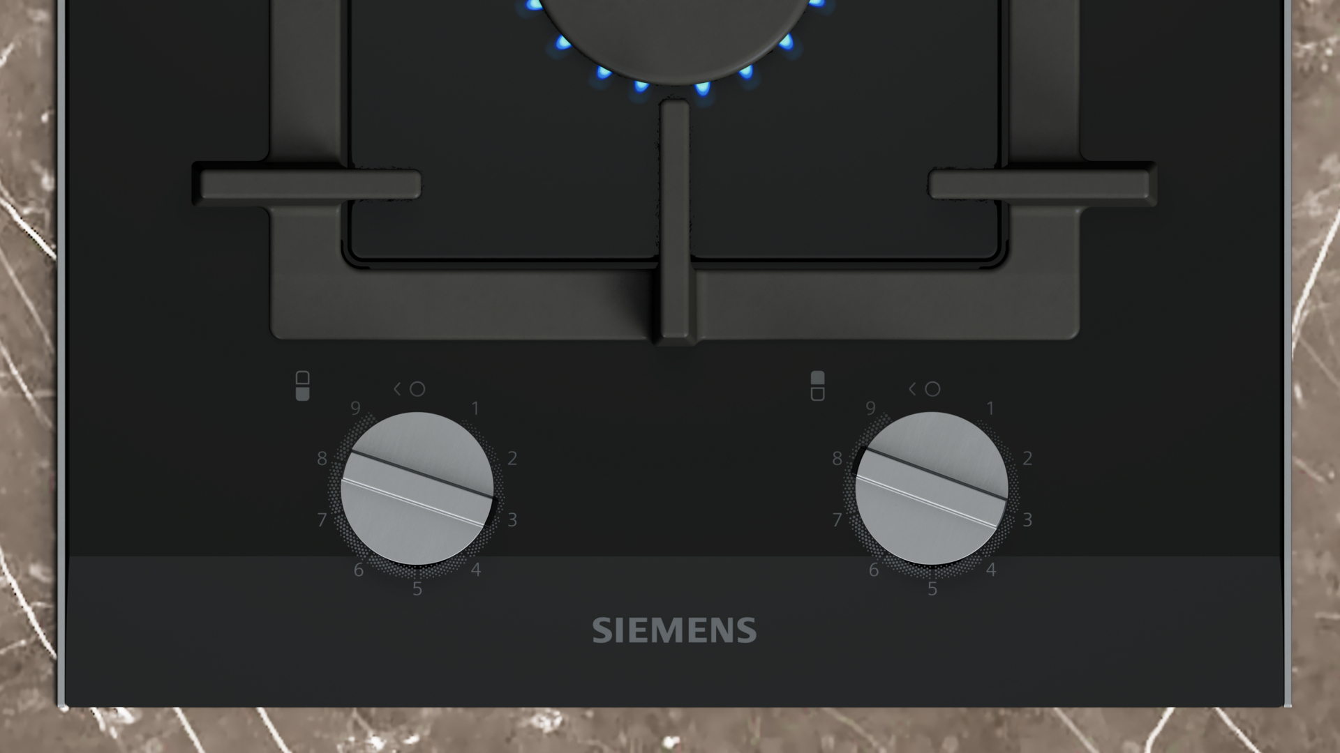 SIEMENS IQ700 table de cuisson au gaz - domino - ER3A6BI40