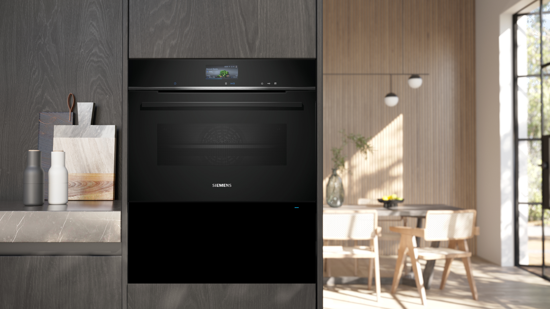 SIEMENS tiroir chauffant - 29cm - BI710D1B1