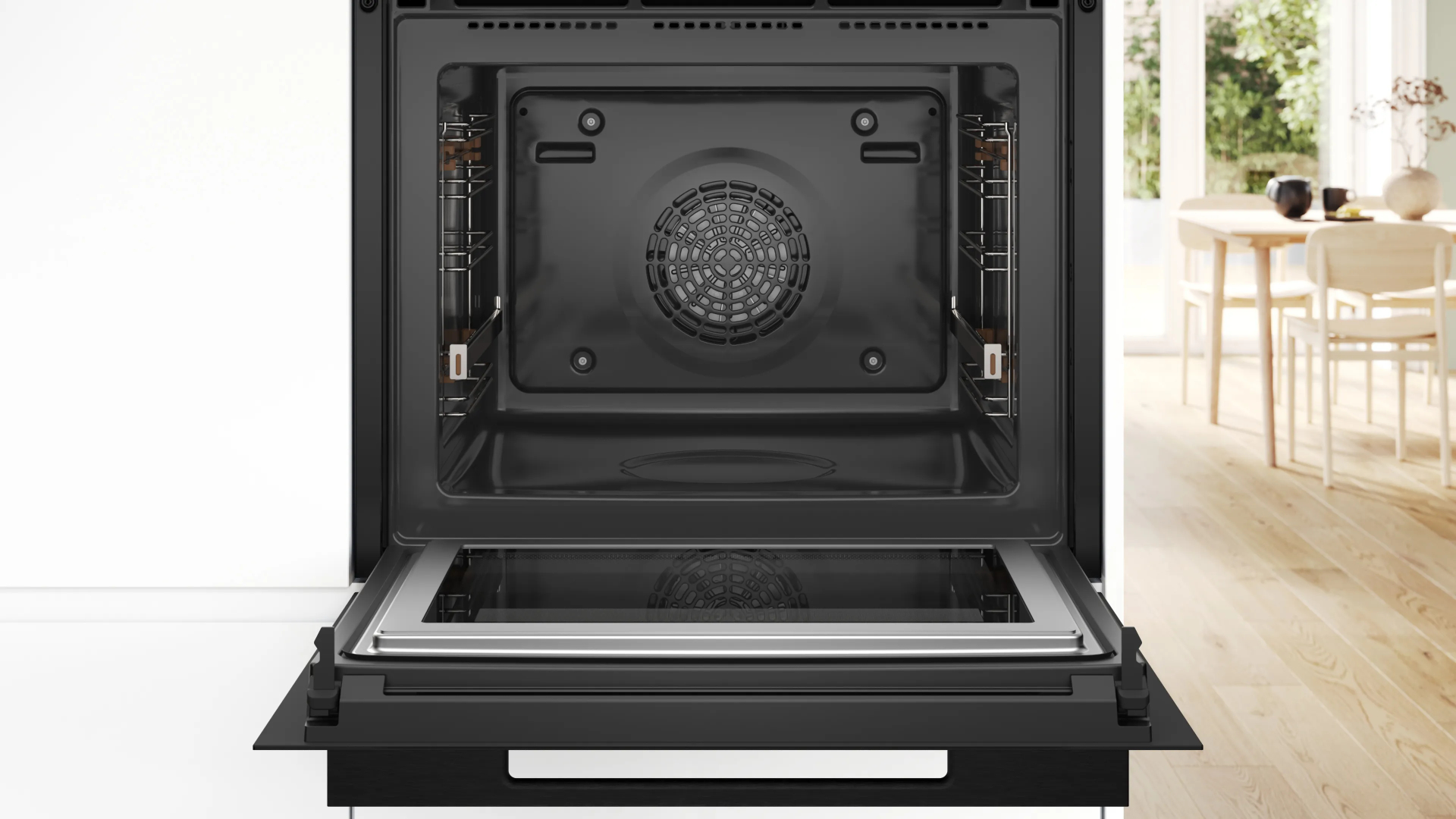 BOSCH SERIE 8 four multifonction - combi - 60cm - HNG978NM1