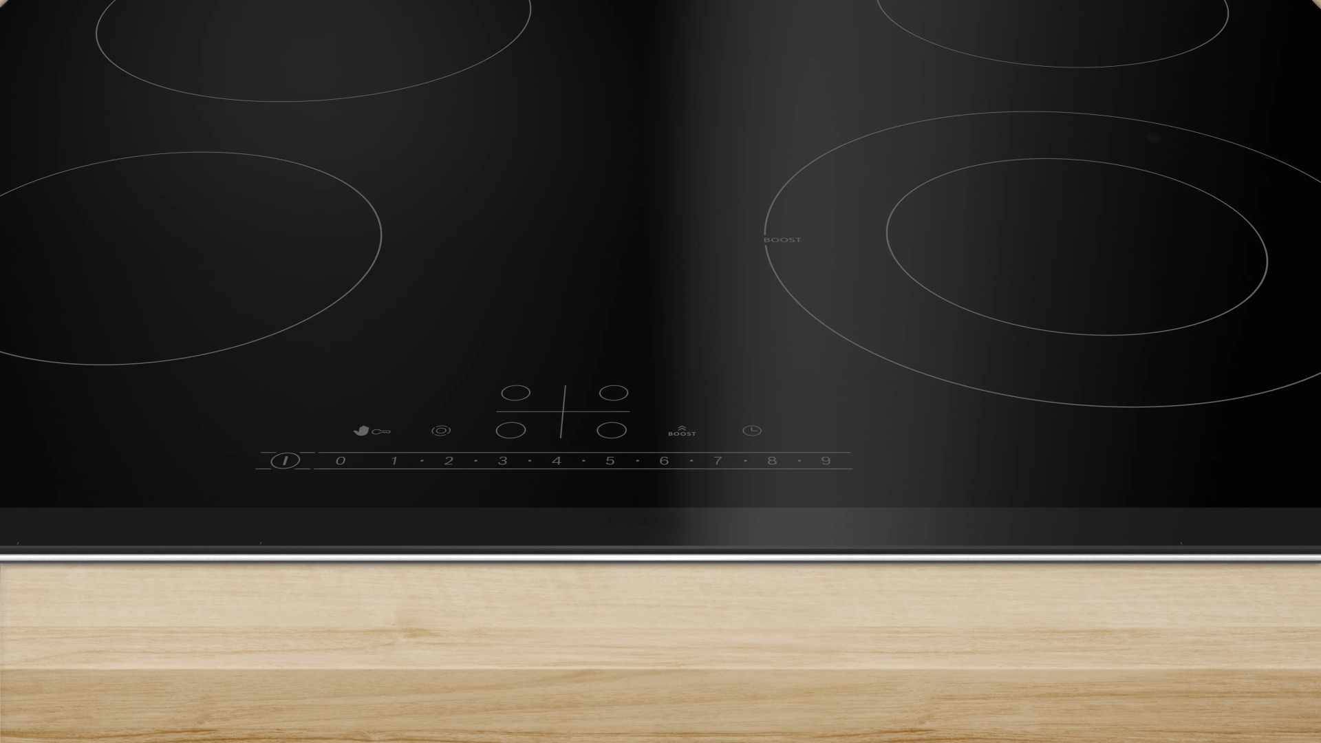 BOSCH SERIE 6 table de cuisson vitrocéramique - 60cm - PKF675FP2E