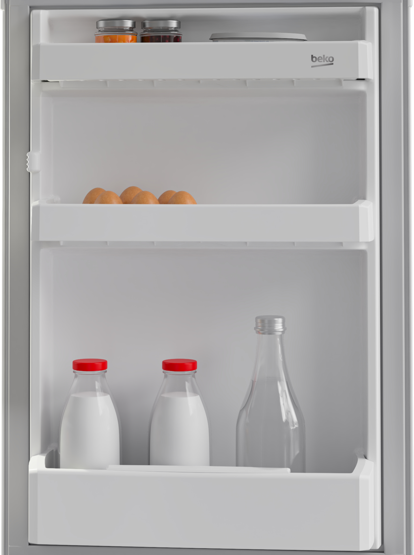 BEKO refrigérateur avec surgélateur - 88cm - B1754FN