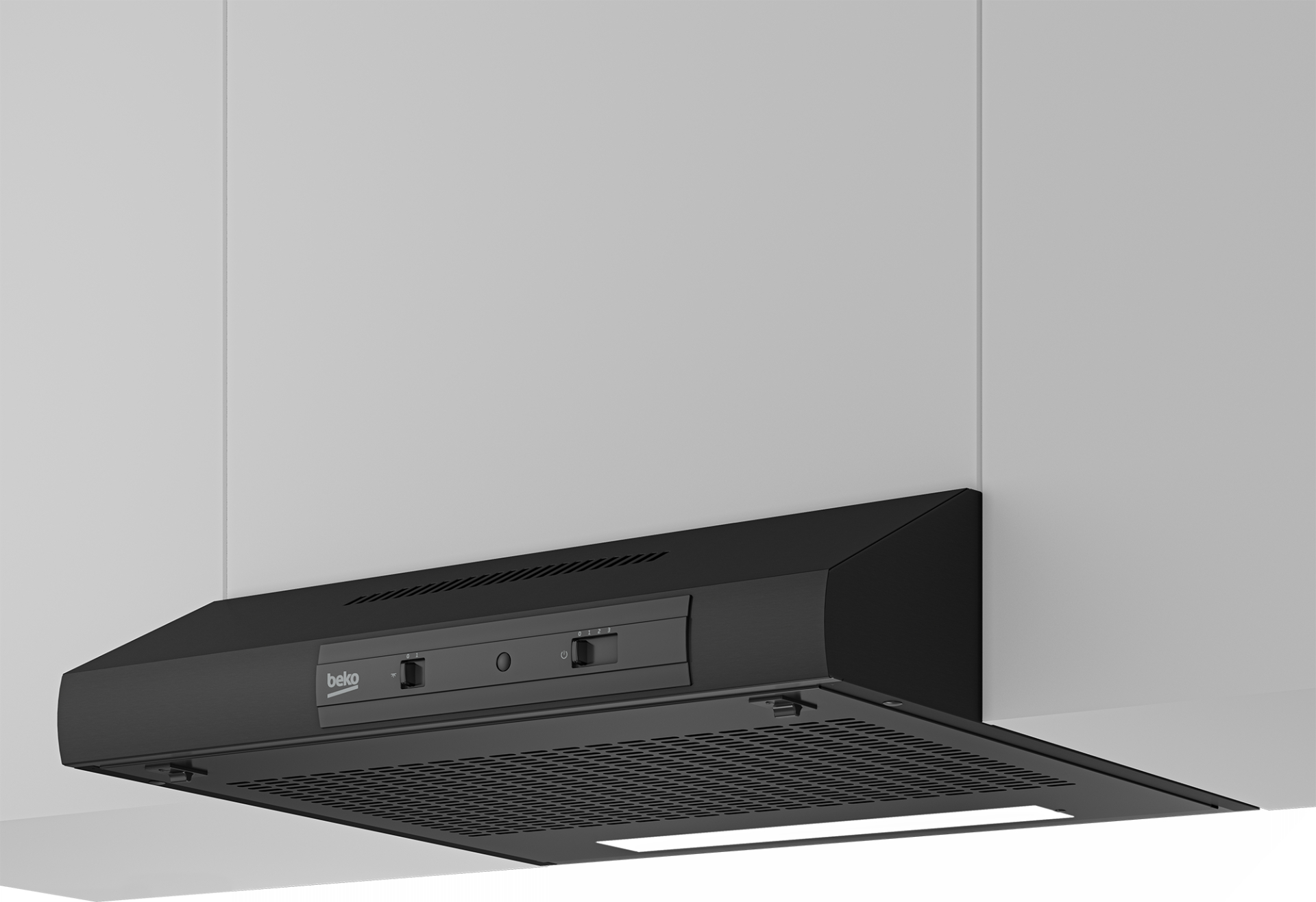 BEKO hotte sous-encastrable - 60cm - HNS61212XH