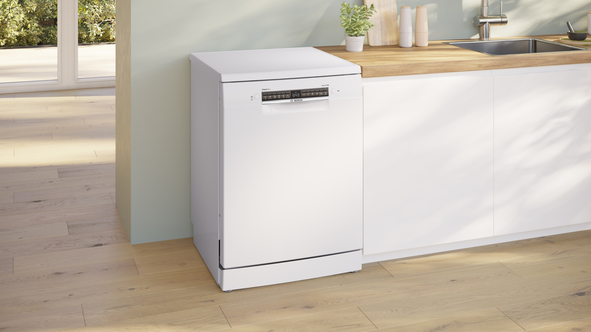 BOSCH SERIE 4 lave-vaisselle pose-libre - SMS4EVW08E