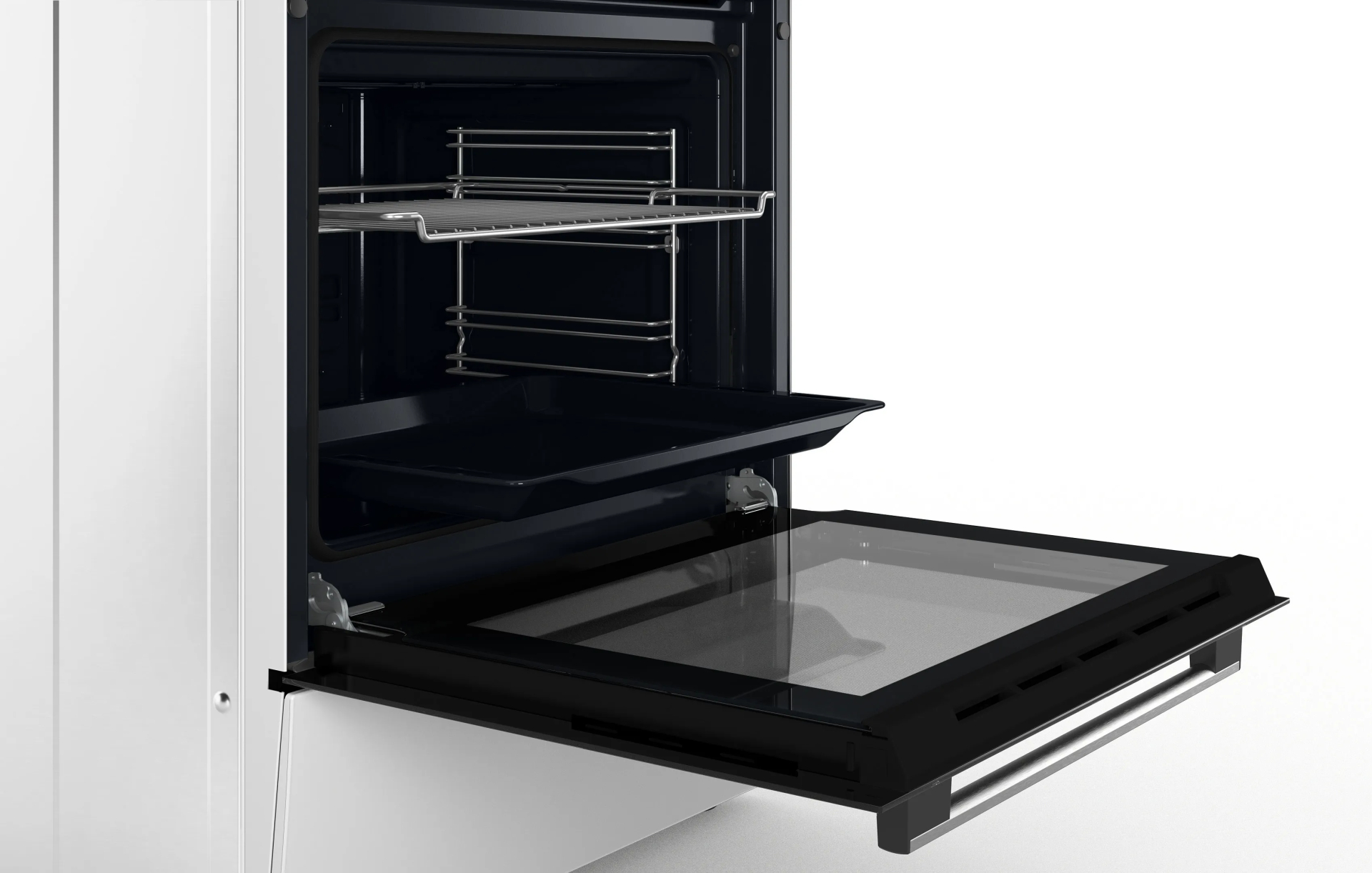 BOSCH SERIE 4 cuisinière avec taque à induction - 60cm - HLR390020
