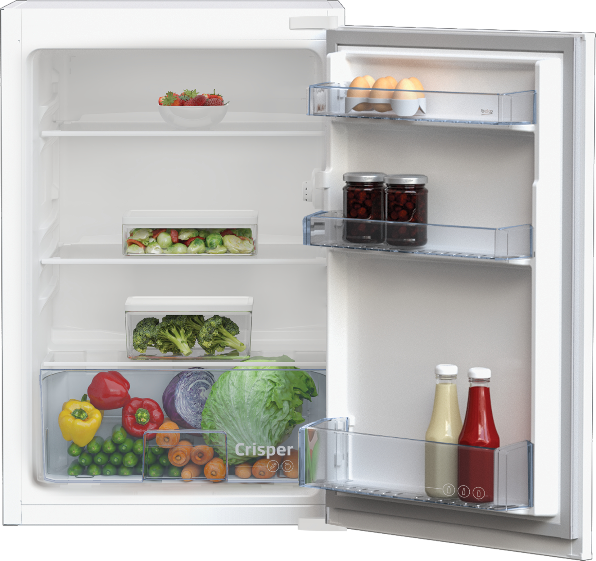 BEKO réfrigérateur sans congélateur - 88cm - B1904FN