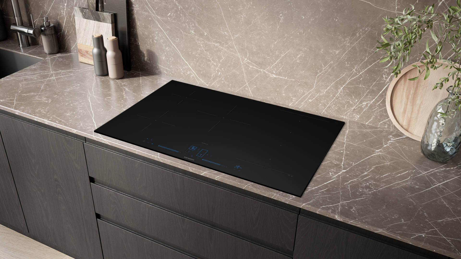 SIEMENS IQ700 table de cuisson à induction - 80cm - EX87BNVV6E