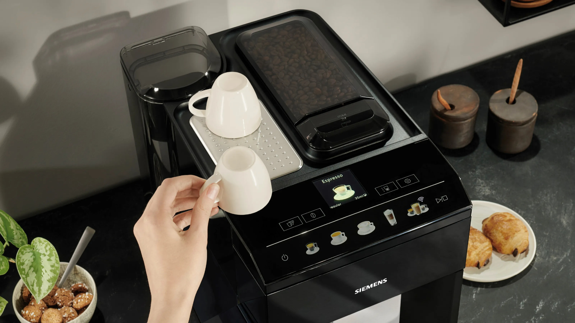 SIEMENS EQ500 machine expresso - TQ518DF3