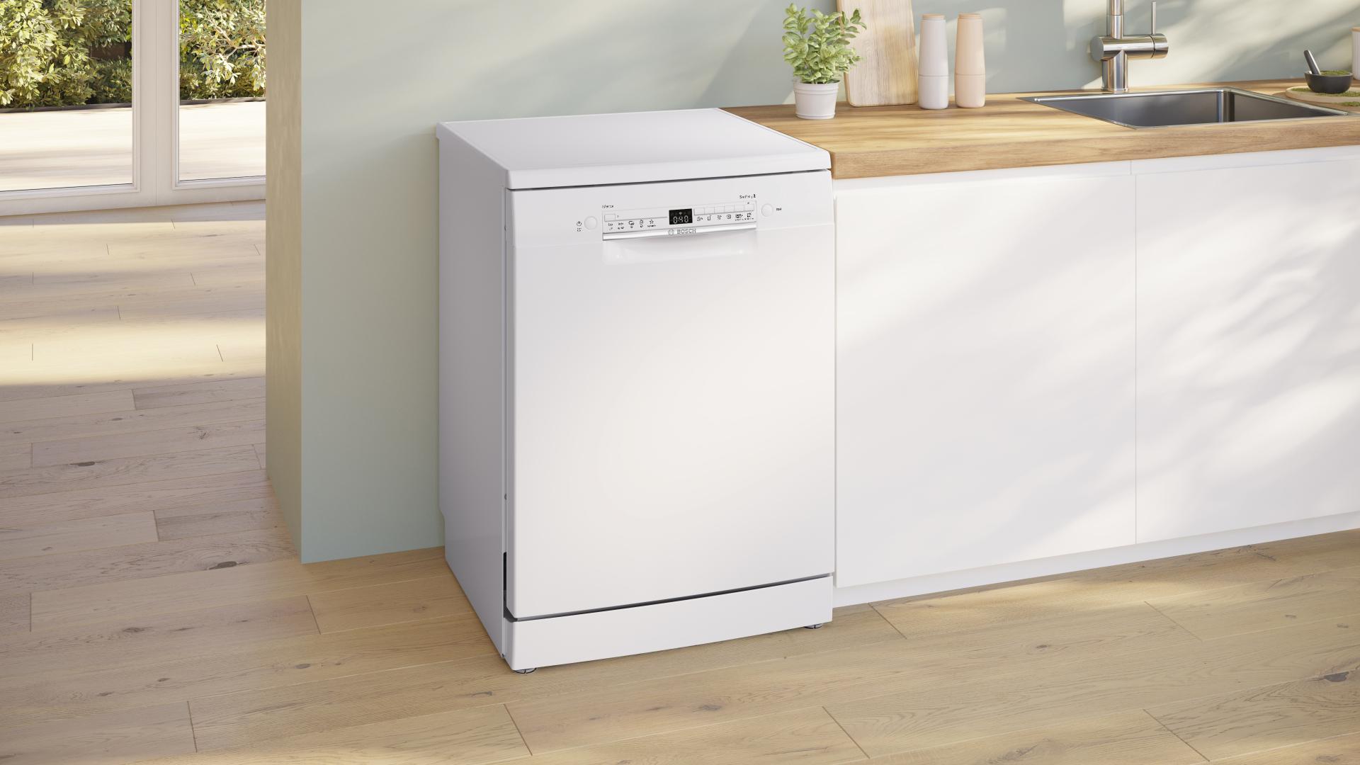 BOSCH SERIE 2 lave-vaisselle pose-libre - SMS2HTW02E