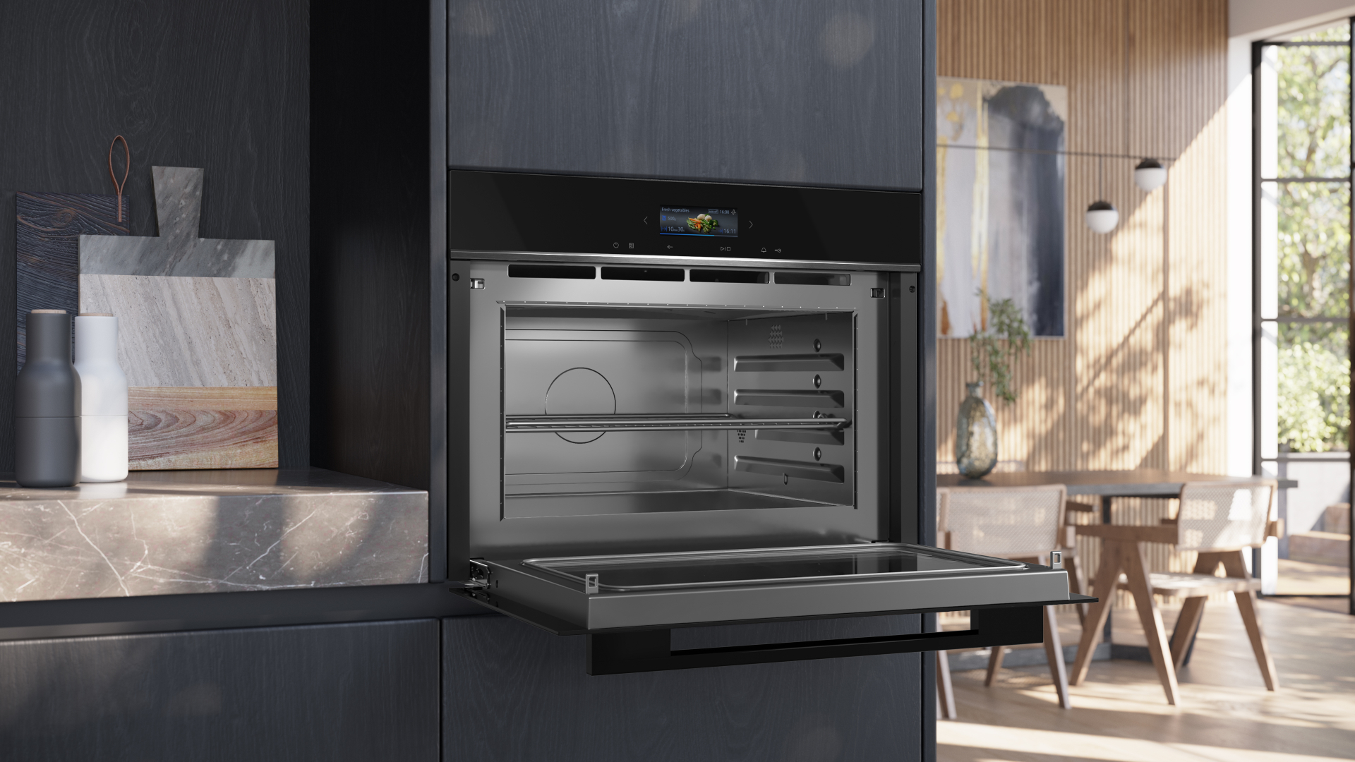 SIEMENS IQ700 four à micro-ondes avec grill - 45cm - CE732GXB1