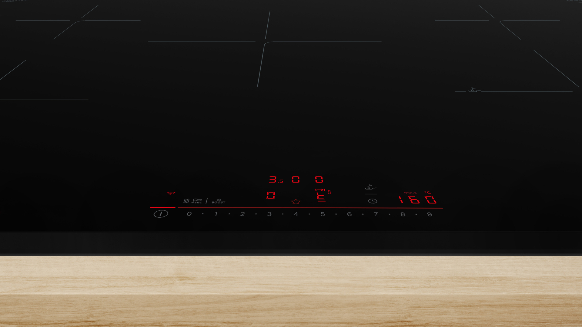 BOSCH SERIE 6 table de cuisson à induction - 80cm - PIV895HC1E