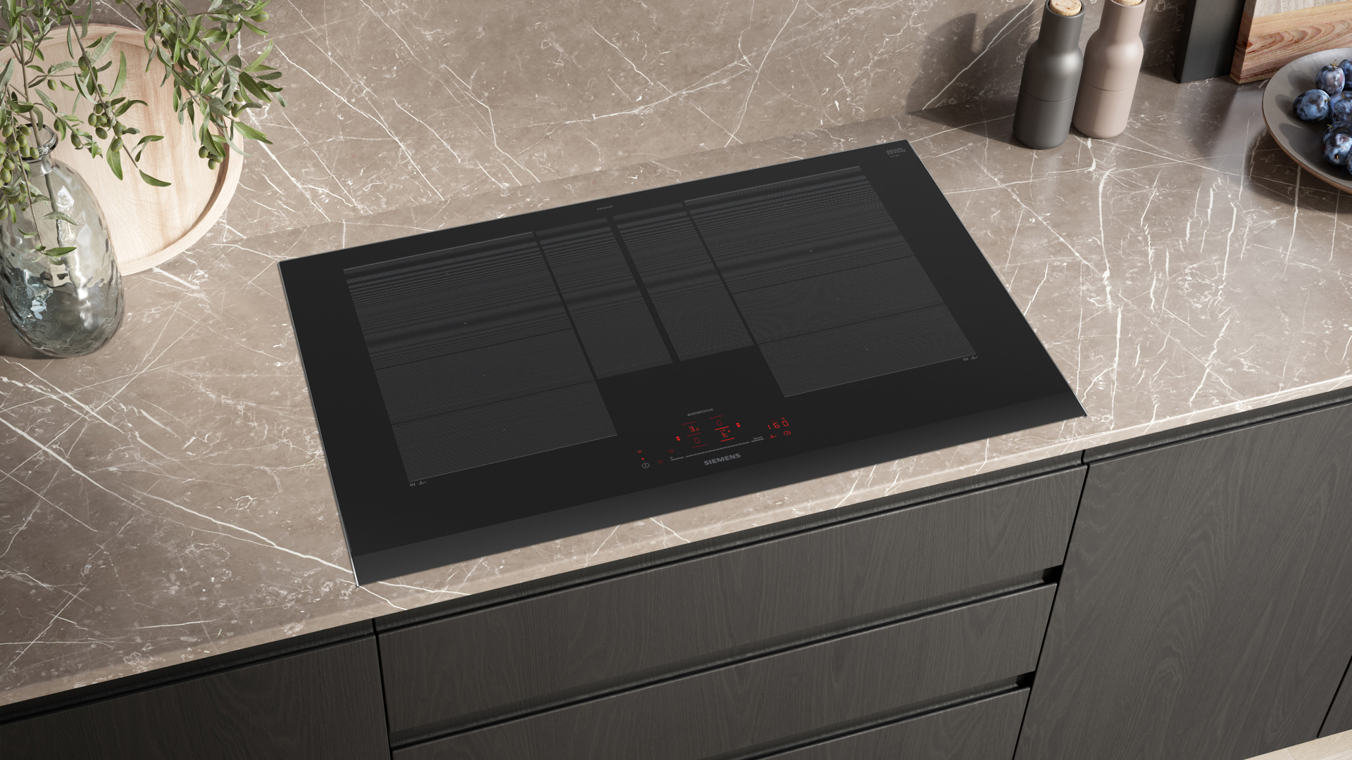 SIEMENS IQ700 table de cuisson à induction - 80cm - EX875HYC1M
